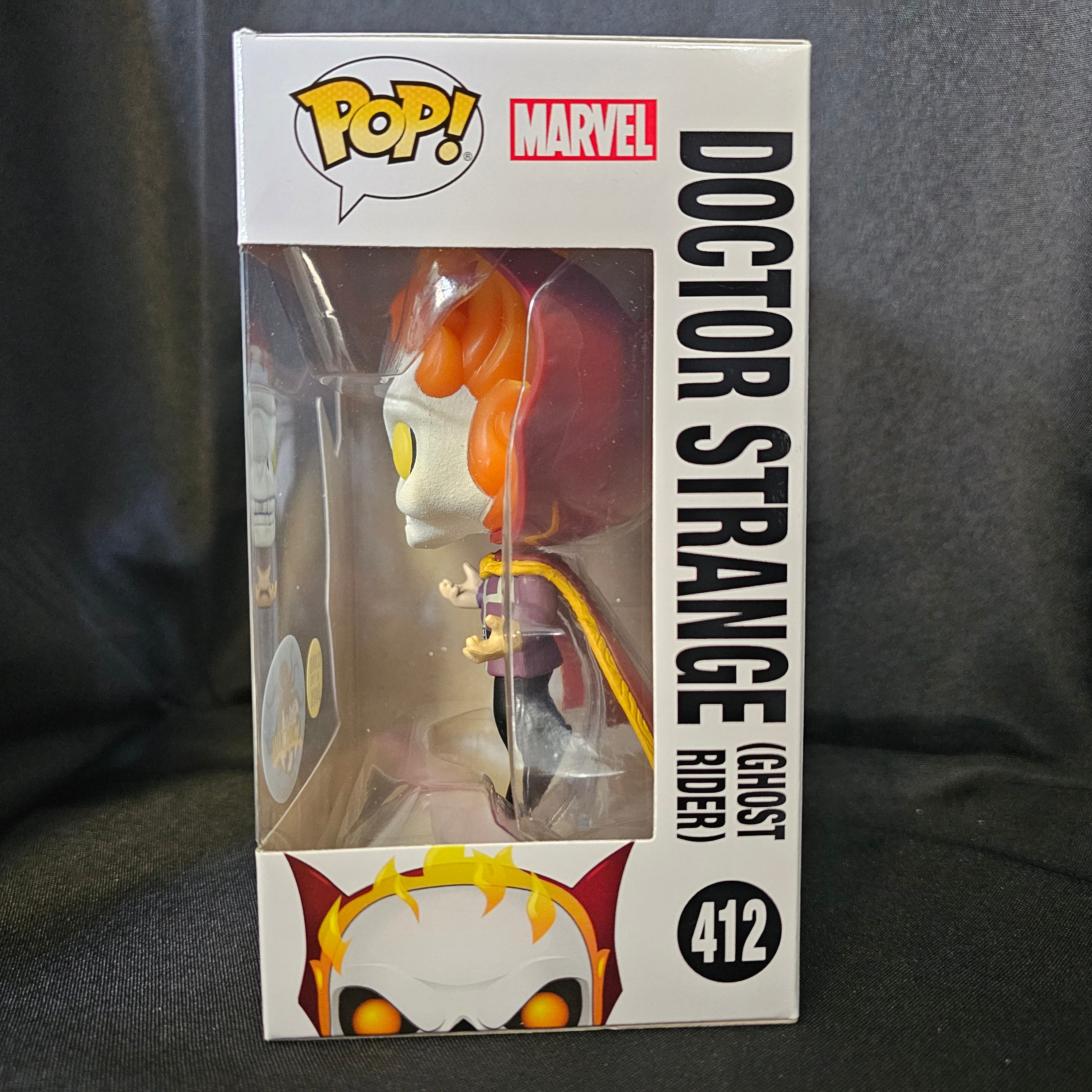 Marvel Pop! Vinyl Figure Doctor Strange [Ghost Rider] [GITD] [Comikaze] [412] - Fugitive Toys