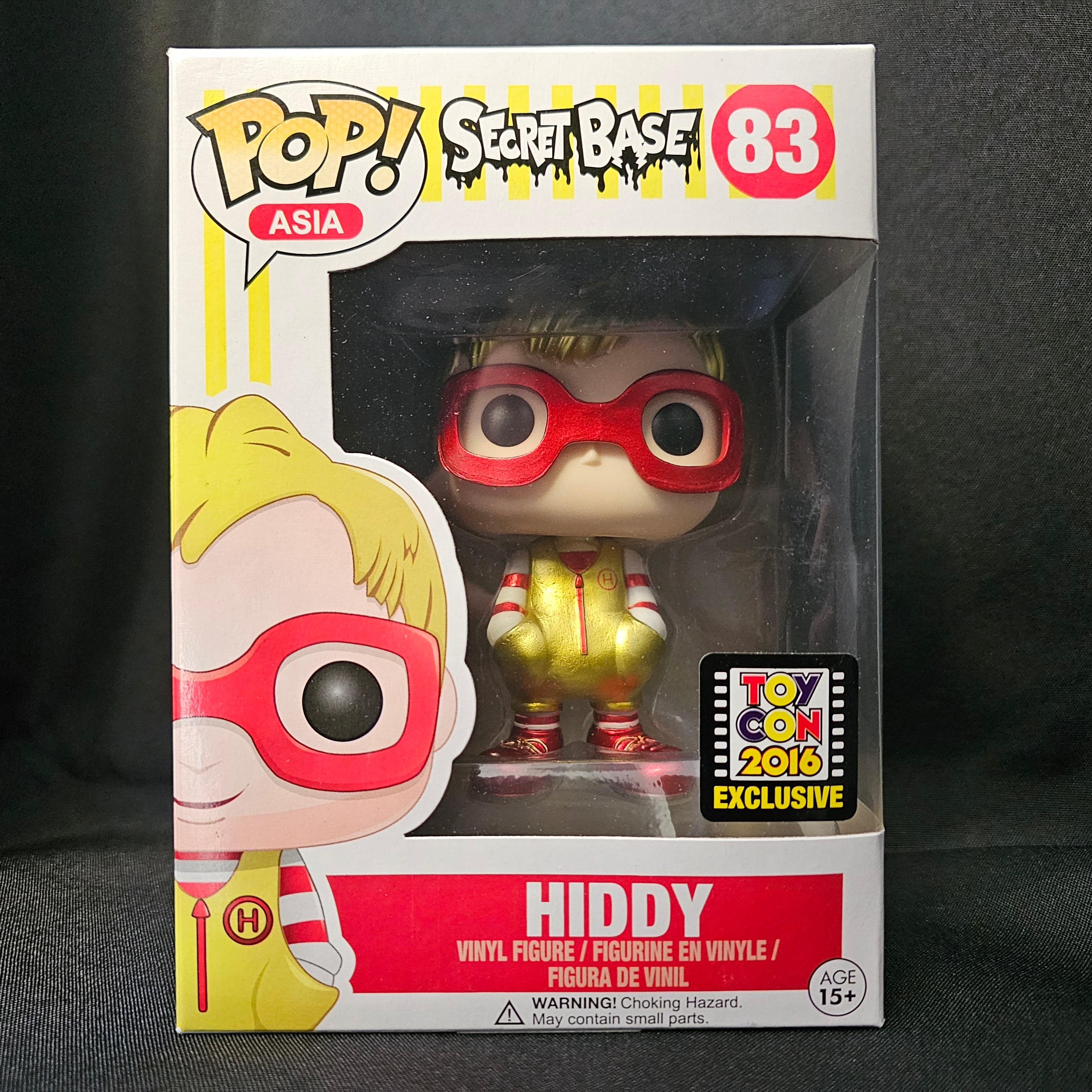 Asia Pop! Vinyl Figure Metallic Hiddy [Secret Base] [Toy Con 2016] [78] - Fugitive Toys