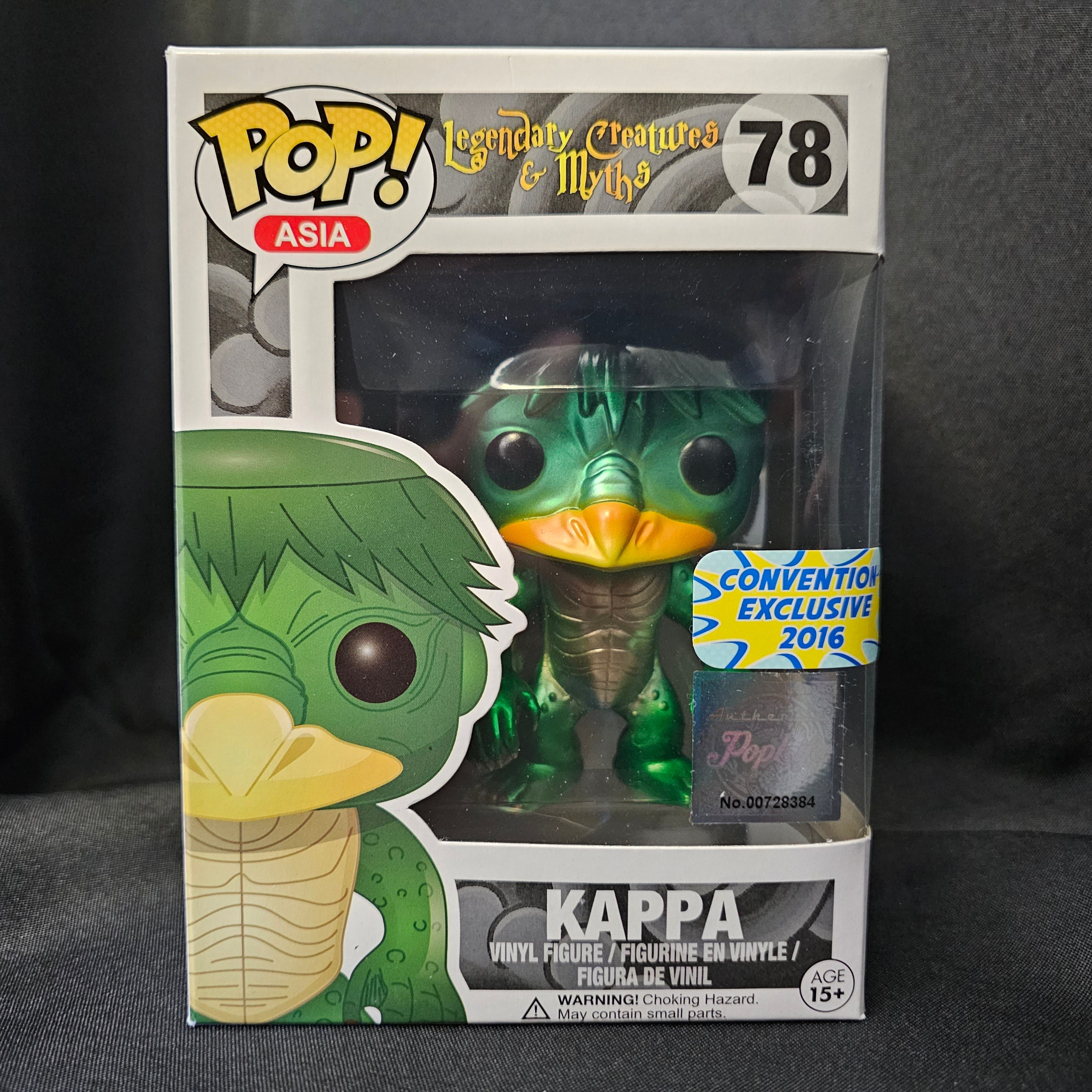 Asia Pop! Vinyl Figure Metallic Kappa [Legendary Creatures and Myths] [78] - Fugitive Toys