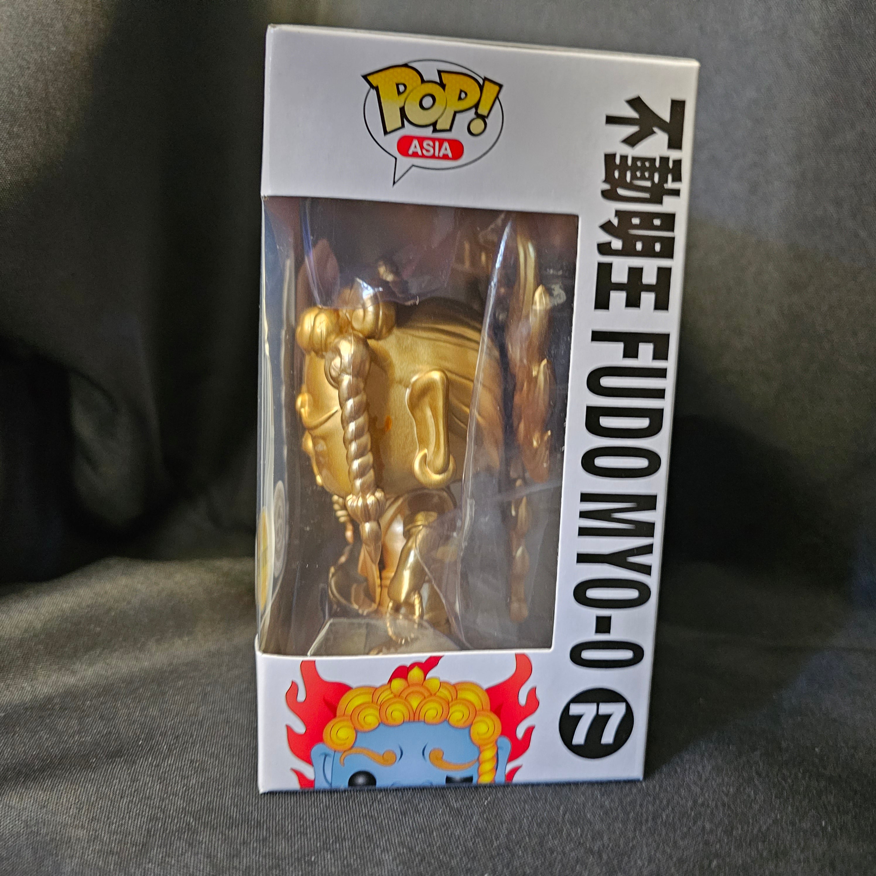 Asia Pop! Vinyl Figure Gold Fudo Myo-O (Chase) [Legendary Creatures and Myths] [77] - Fugitive Toys