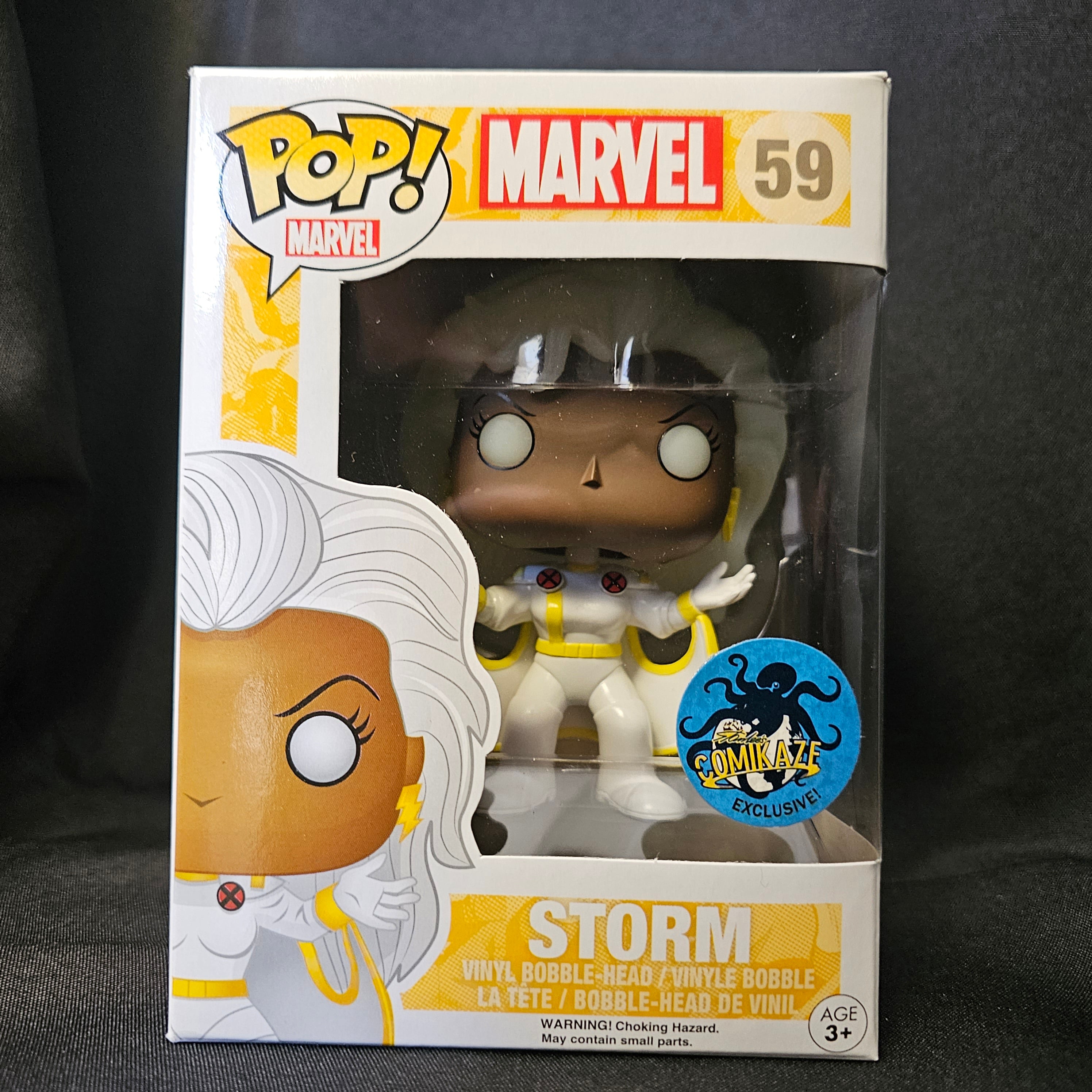 Marvel Pop! Vinyl Figure Glow in the Dark Storm [X-Men] [Comikaze] [59] - Fugitive Toys