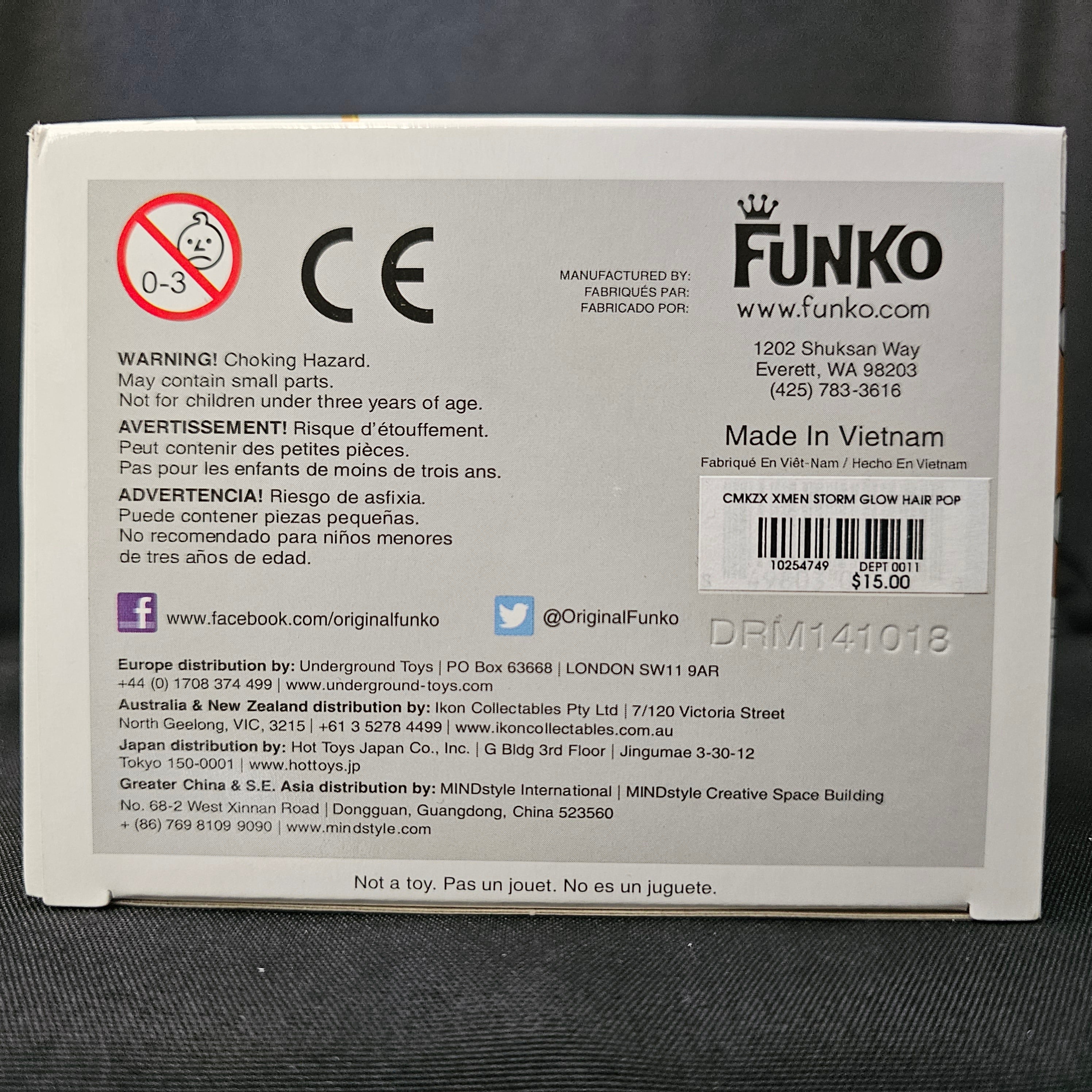 Marvel Pop! Vinyl Figure Glow in the Dark Storm [X-Men] [Comikaze] [59] - Fugitive Toys