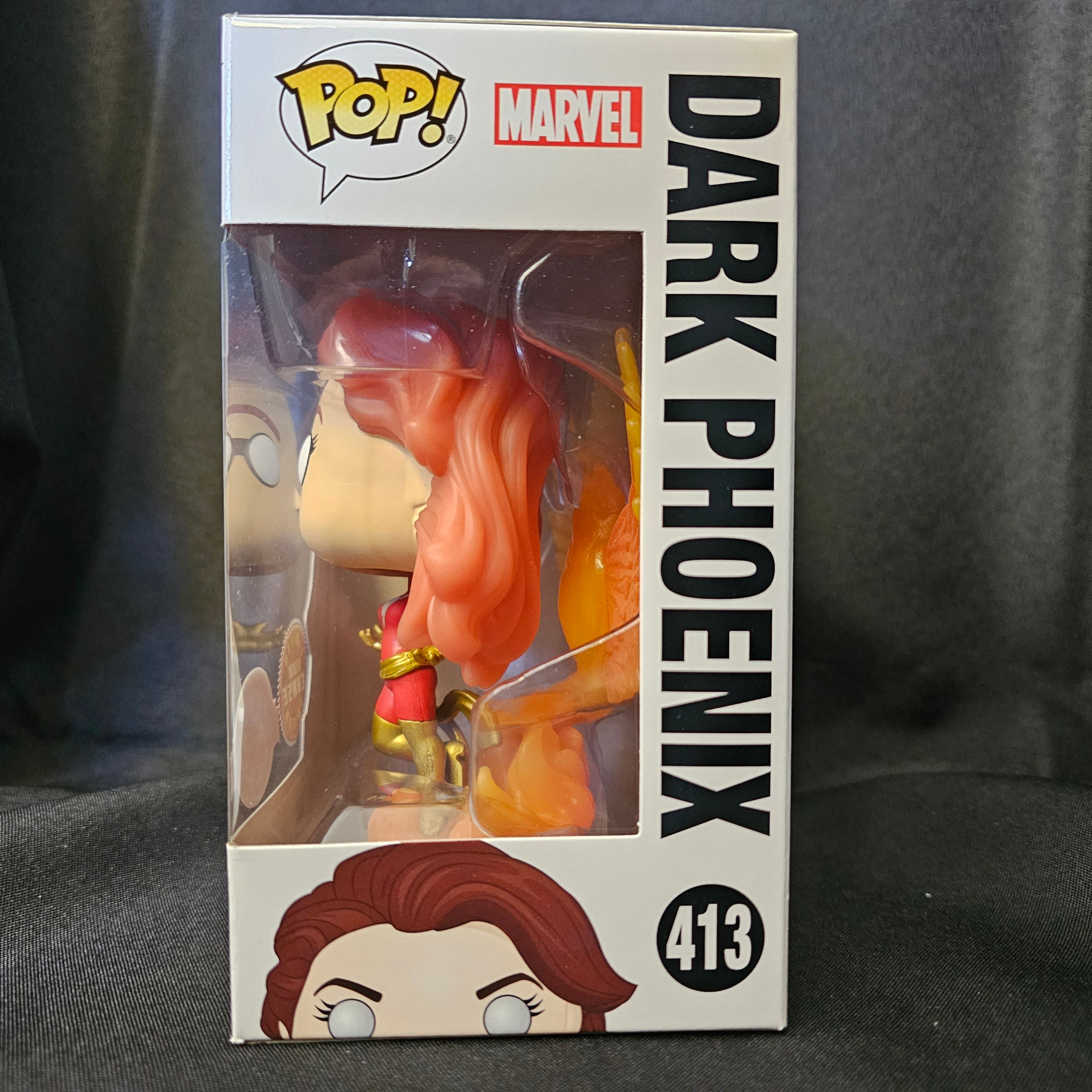 X-Men Pop! Vinyl Figure Dark Phoenix (Flame Wings) (Glow in the Dark) (Chase) [413] - Fugitive Toys