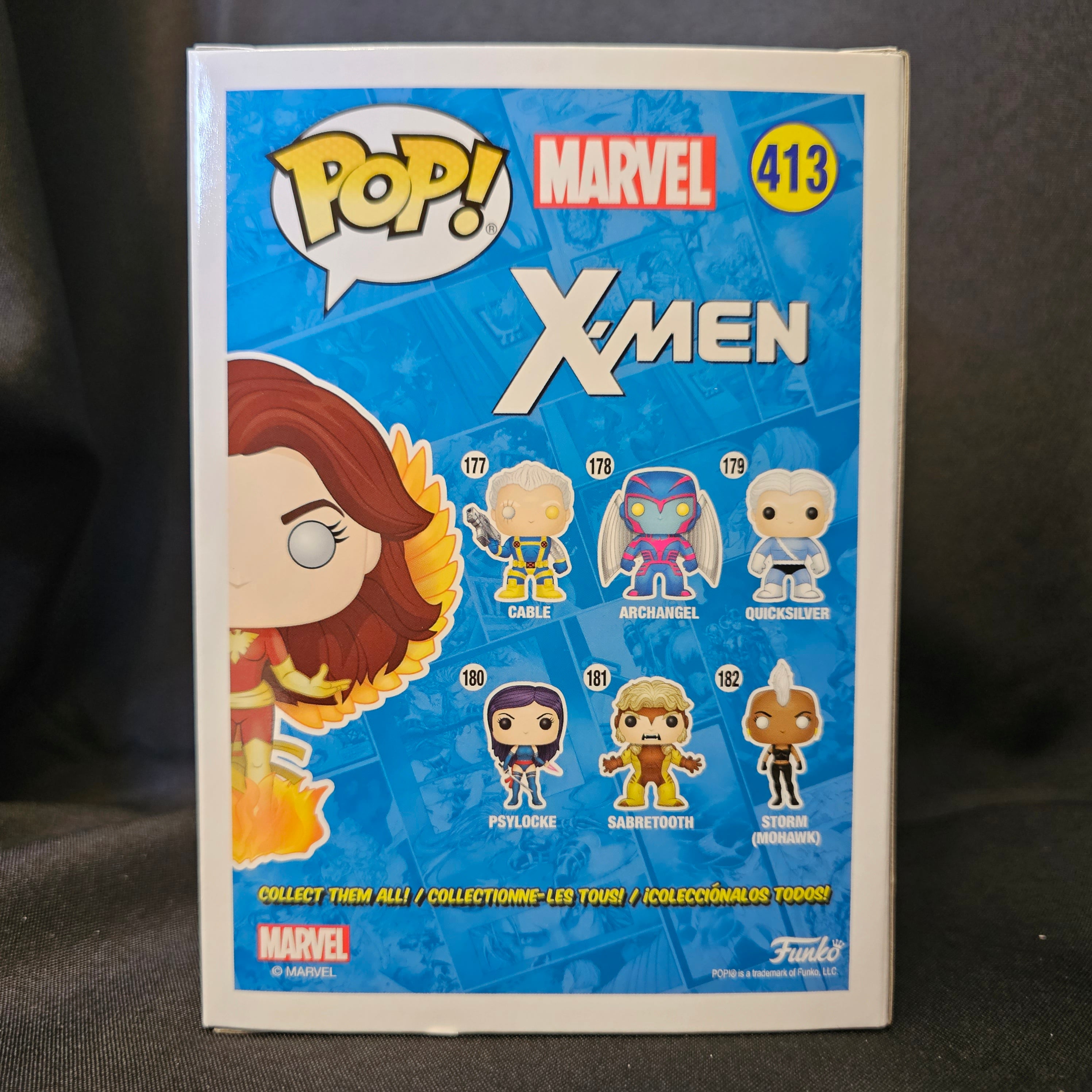 X-Men Pop! Vinyl Figure Dark Phoenix (Flame Wings) (Glow in the Dark) (Chase) [413] - Fugitive Toys