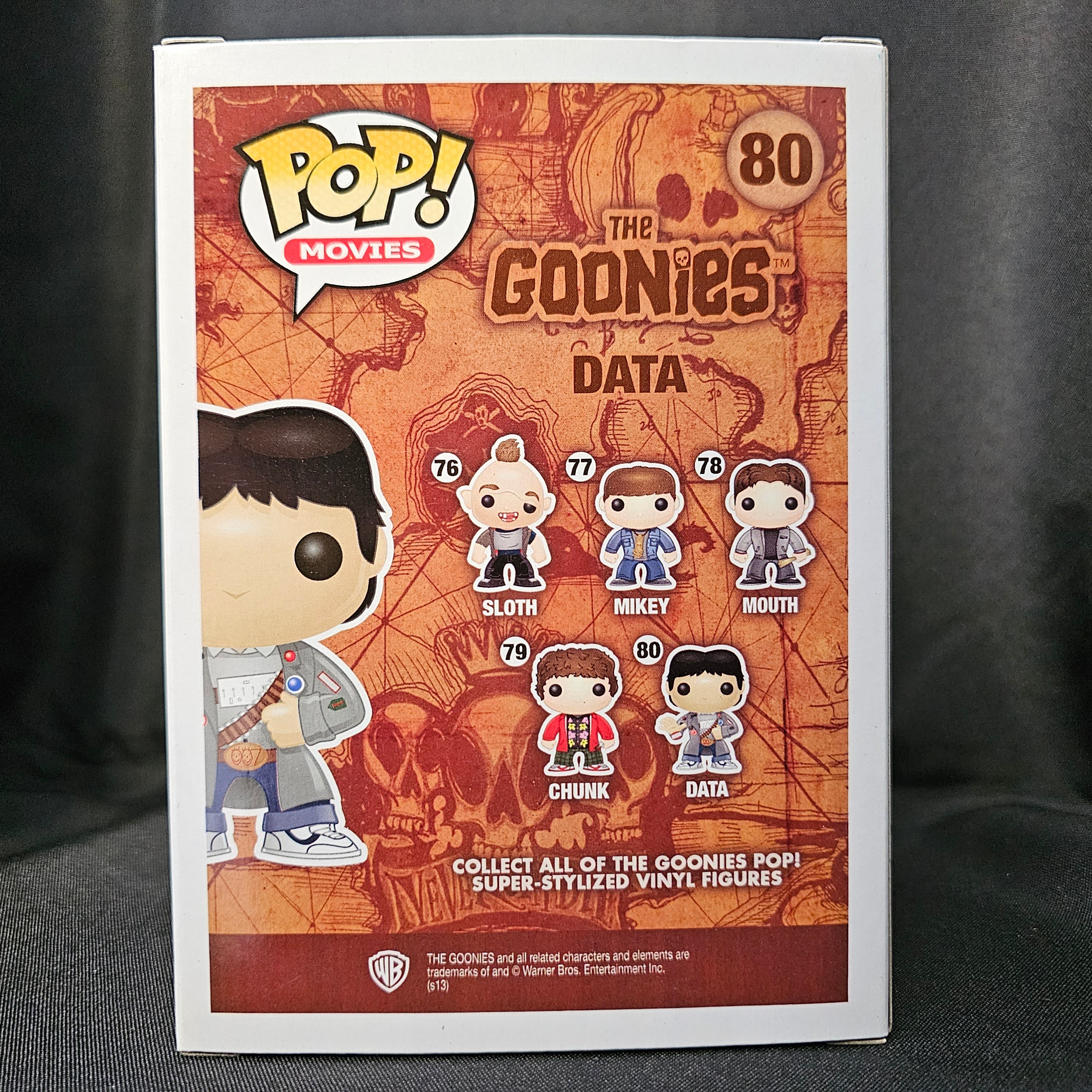 Movies Pop! Vinyl Figure Data [The Goonies] [80] - Fugitive Toys