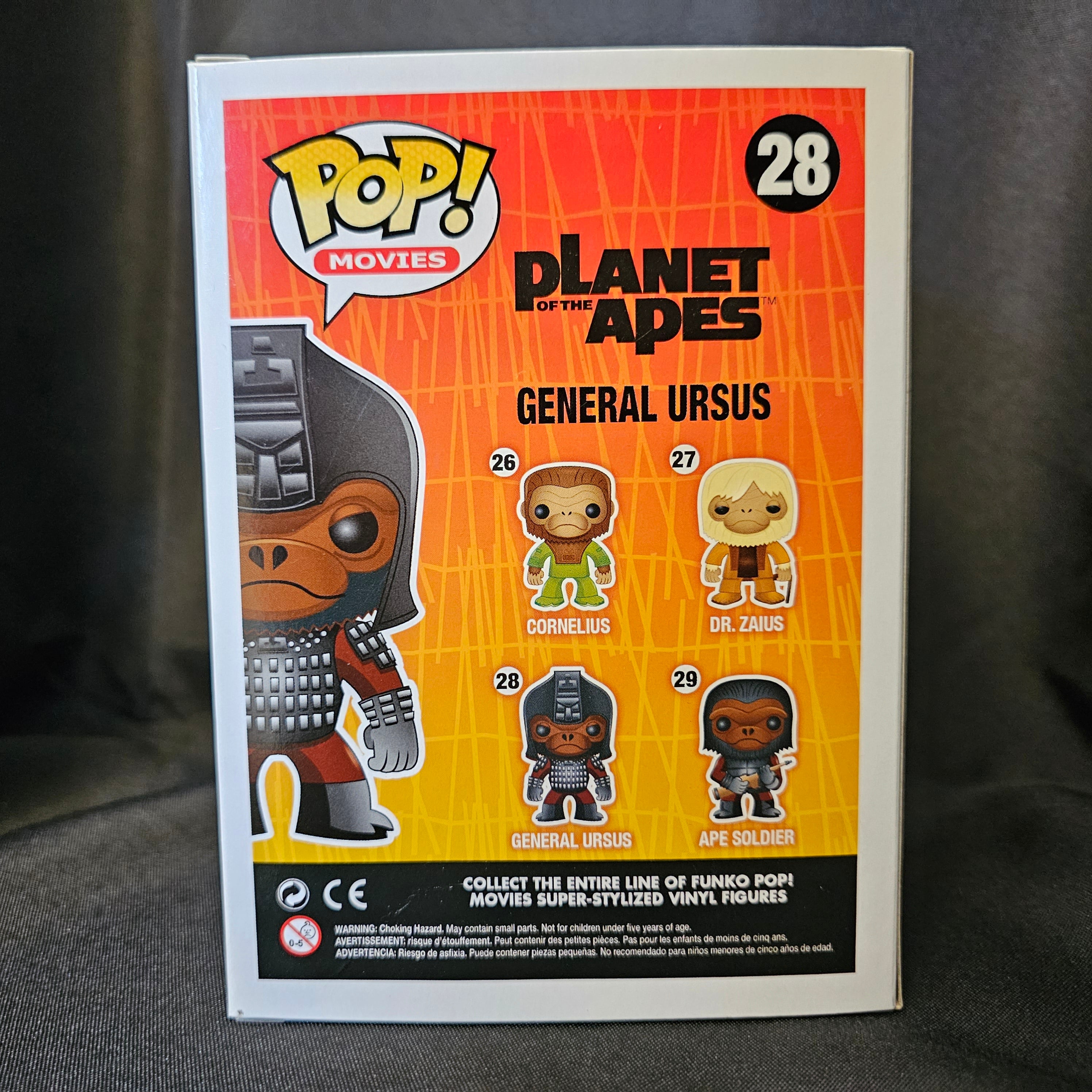 Movies Pop! Vinyl Figure General Ursus [Planet of the Apes] [26] - Fugitive Toys