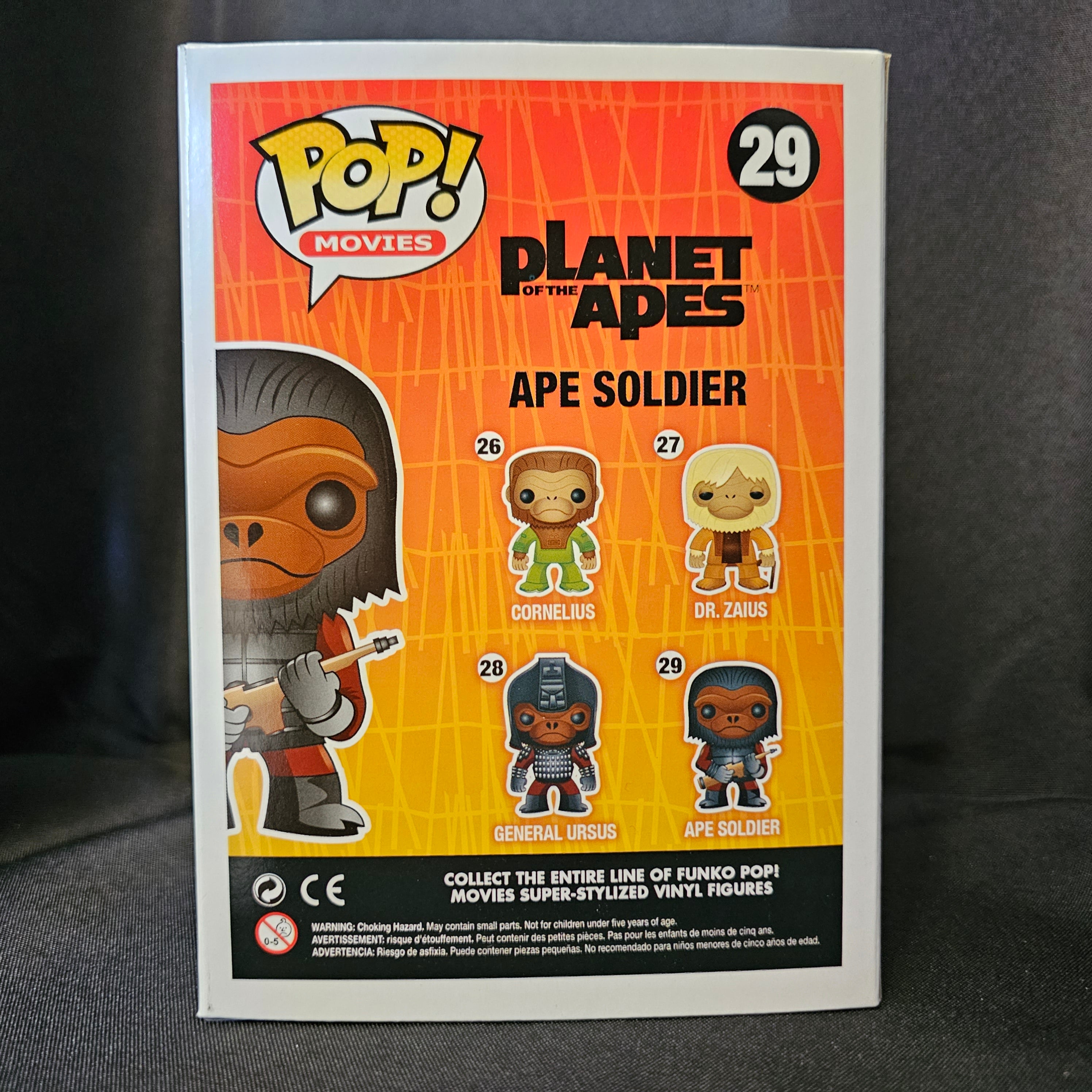 Movies Pop! Vinyl Figure Ape Soldier [Planet of the Apes] [29] - Fugitive Toys