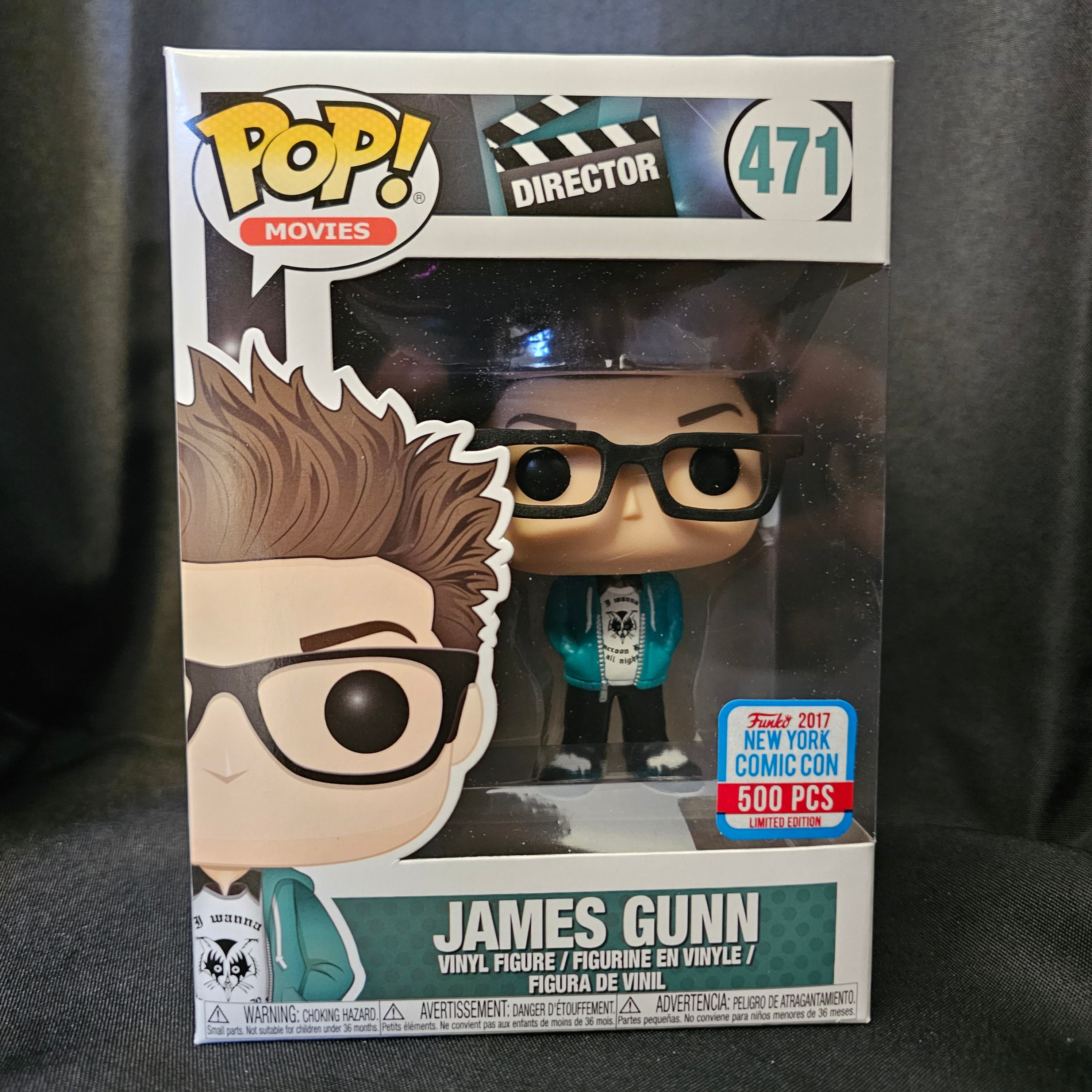 Movies Pop! Vinyl Figure James Gunn [Director] [NYCC 2017] [471] - Fugitive Toys