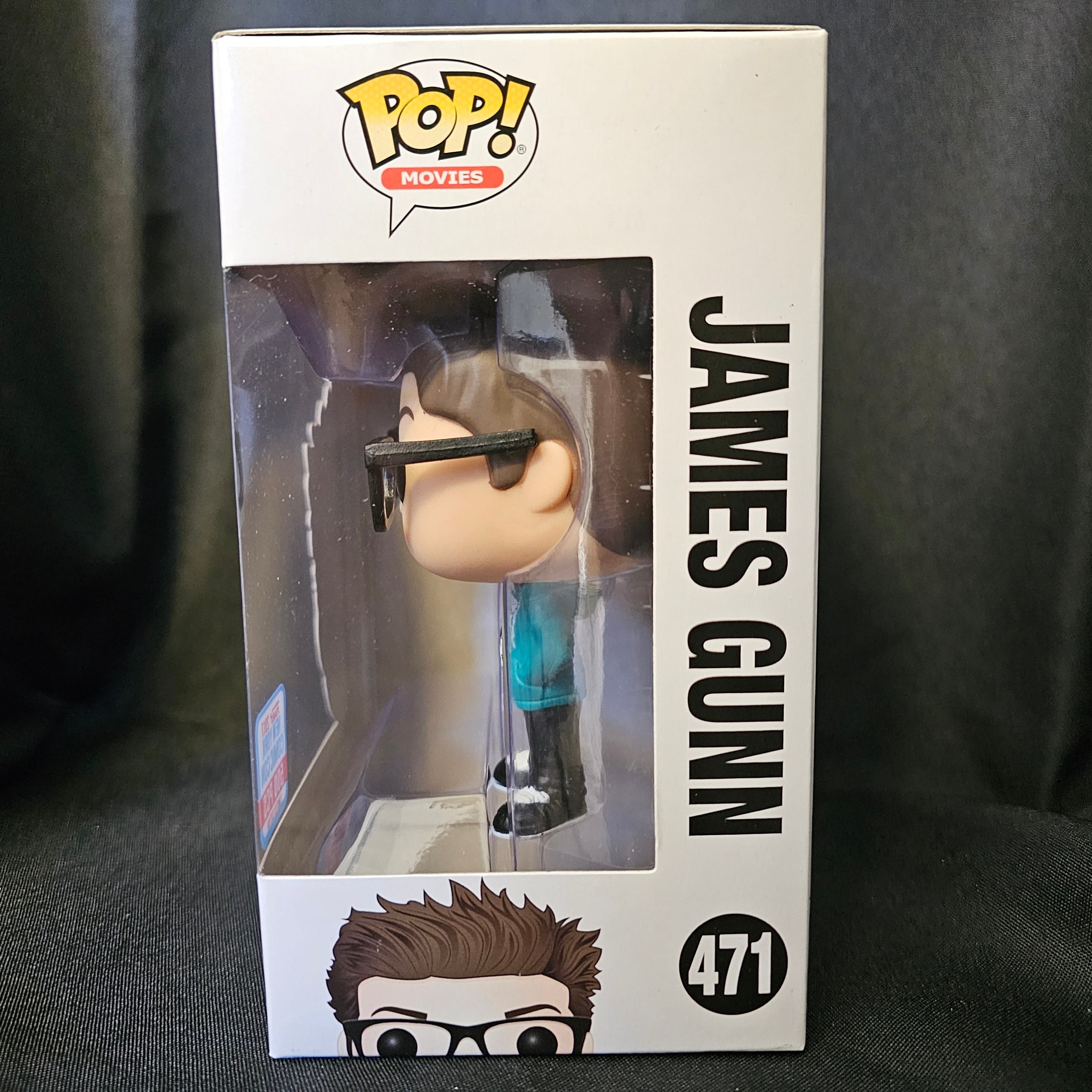 Movies Pop! Vinyl Figure James Gunn [Director] [NYCC 2017] [471] - Fugitive Toys