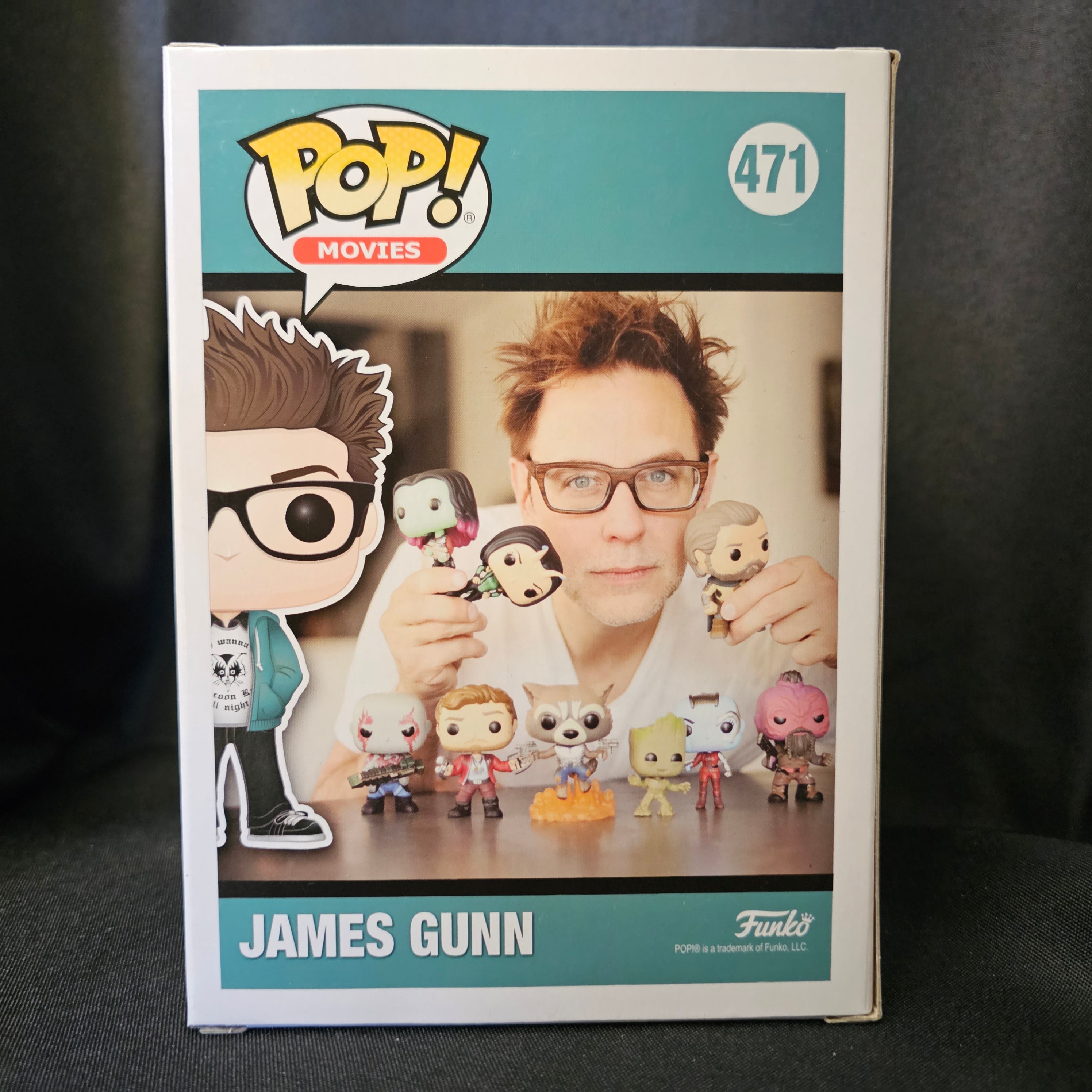 Movies Pop! Vinyl Figure James Gunn [Director] [NYCC 2017] [471] - Fugitive Toys