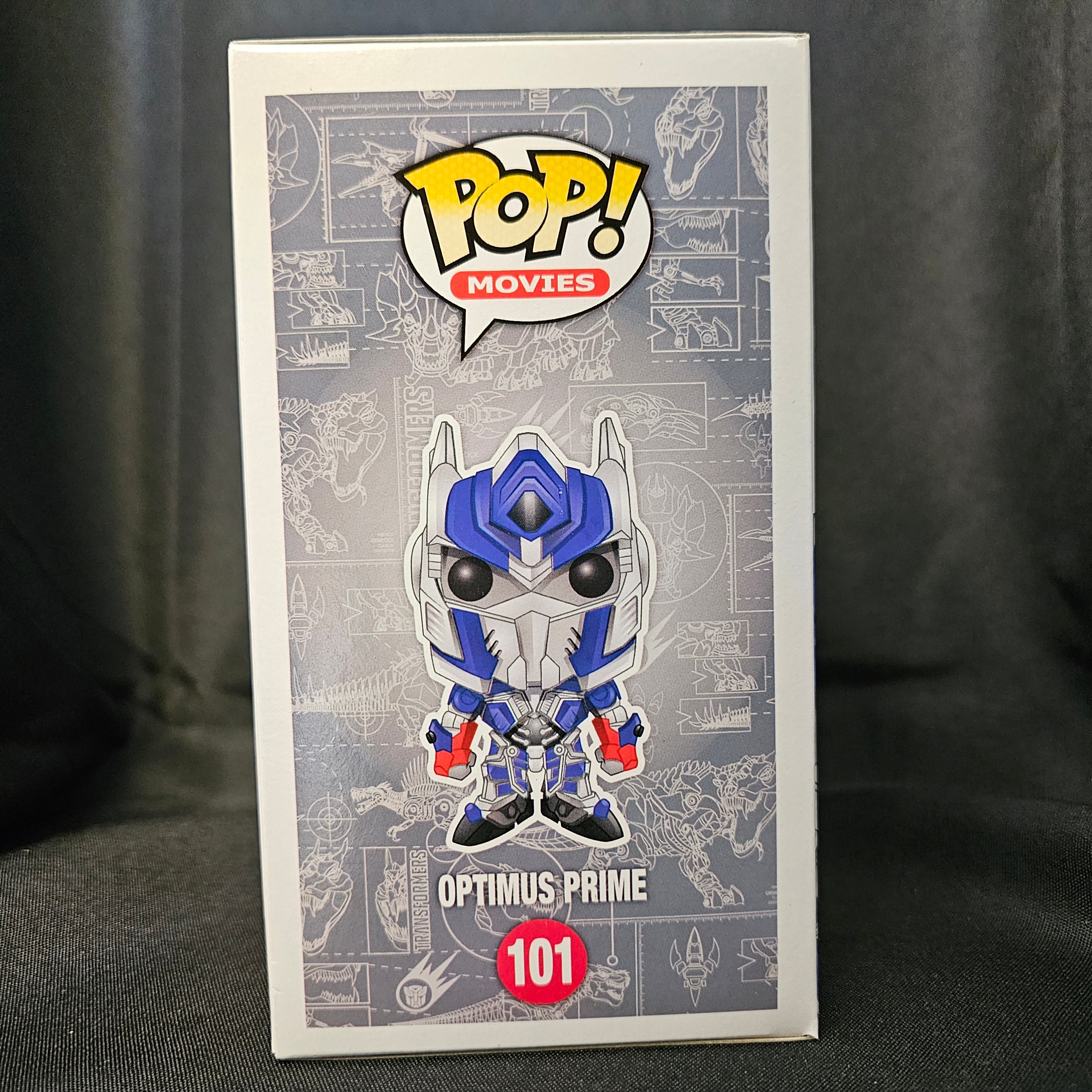 Transformers: Age of Extinction Pop! Vinyl Figure Metallic Optimus Prime [101] - Fugitive Toys