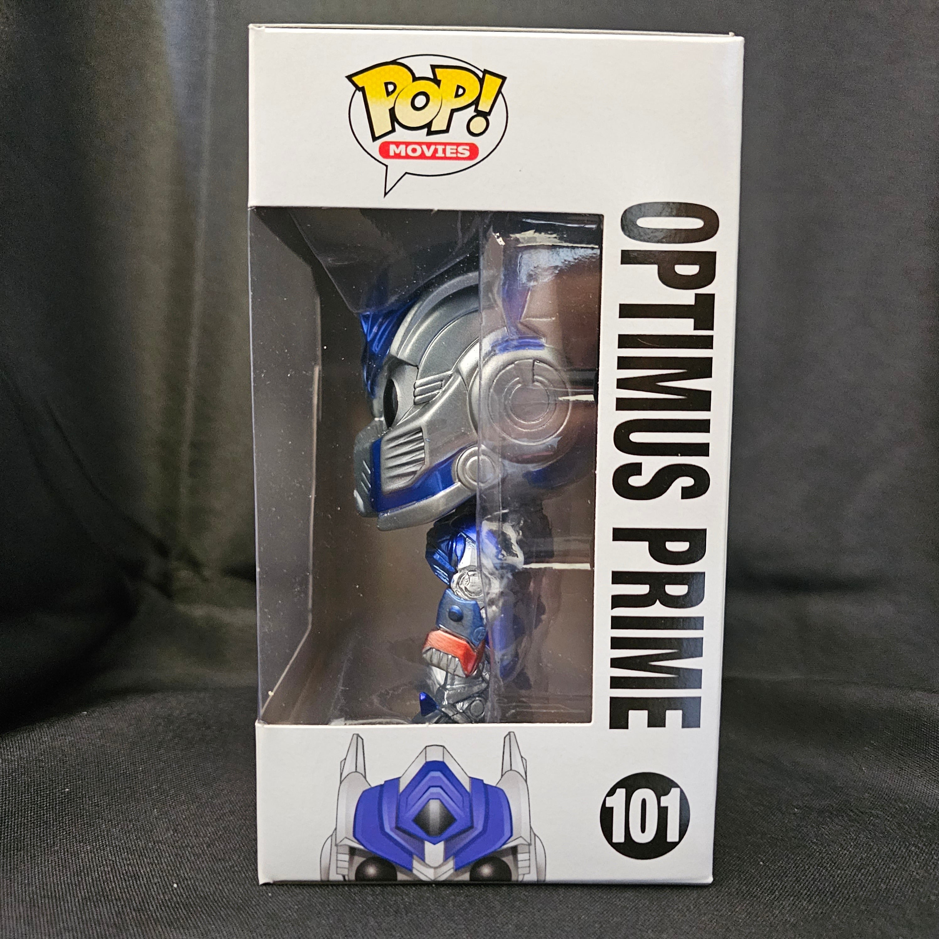 Transformers: Age of Extinction Pop! Vinyl Figure Metallic Optimus Prime [101] - Fugitive Toys