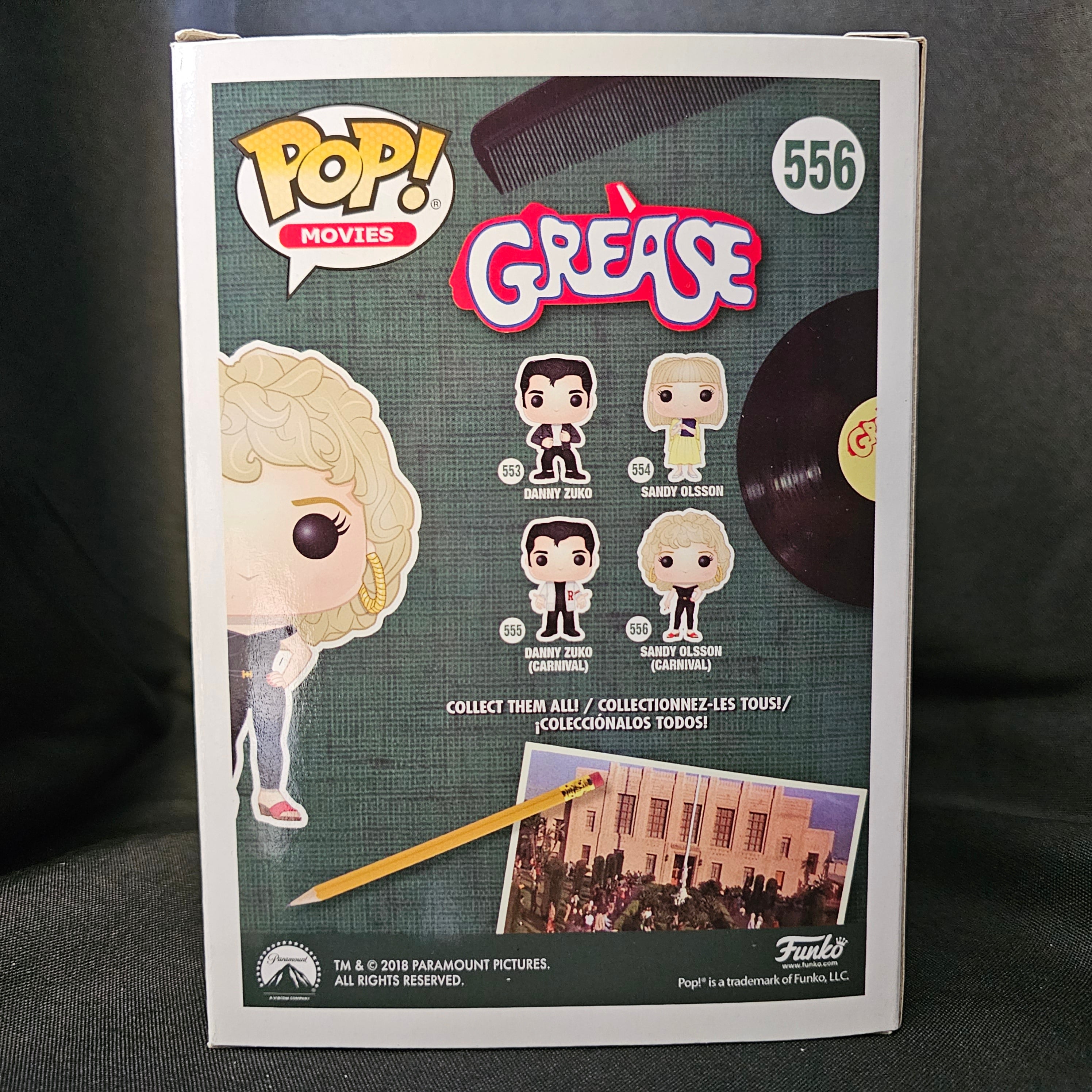 Grease Pop! Vinyl Figure Sandy Olsson Carnival [556] - Fugitive Toys