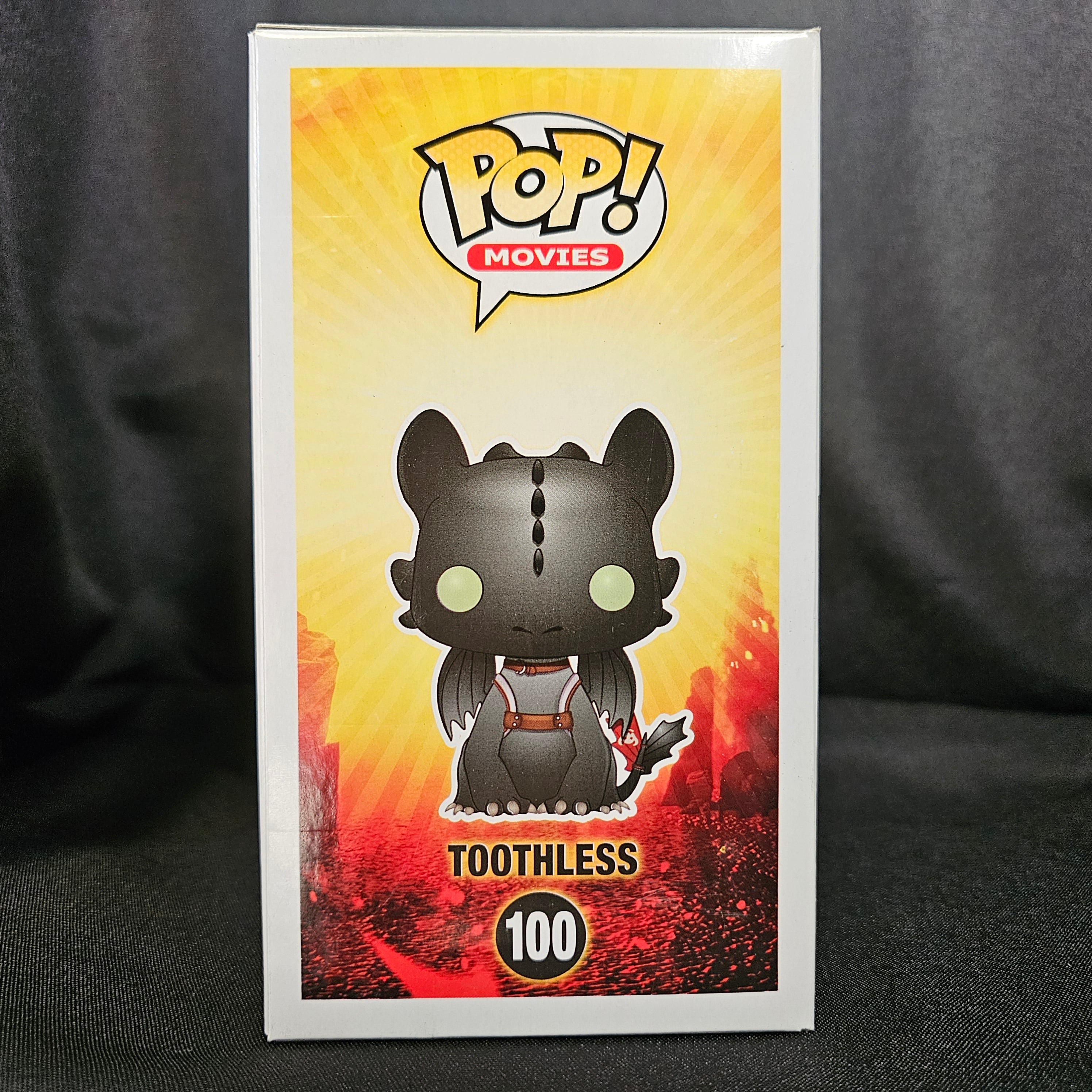 How To Train Your Dragon 2 Pop! Vinyl Figure Toothless Metallic [Hot Topic Exclusive] [100] - Fugitive Toys