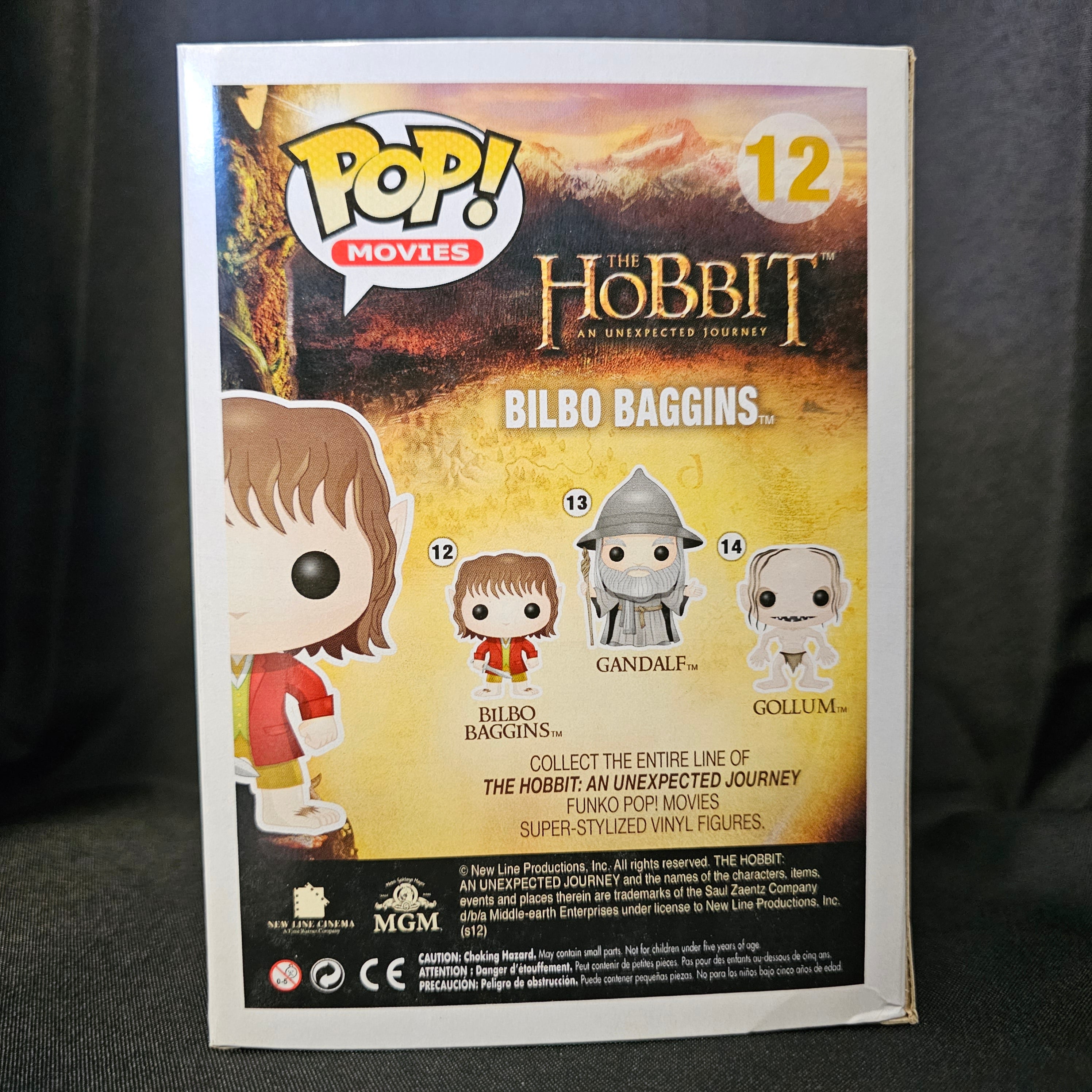 The Hobbit: An Unexpected Journey Pop! Vinyl Figure Bilbo Baggins [UOB Exclusive] [12] - Fugitive Toys
