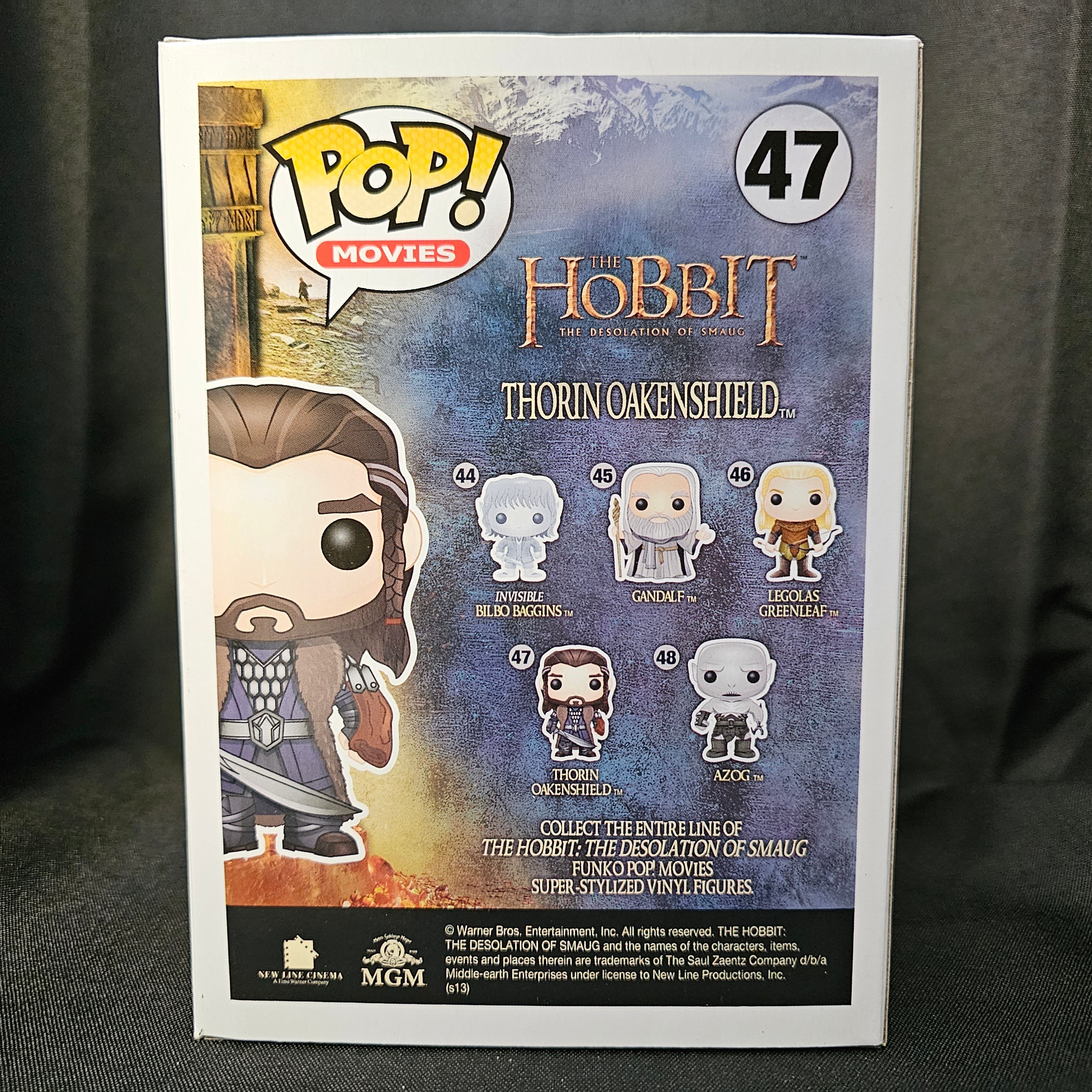 The Hobbit: The Desolation of Smaug Pop! Vinyl Figure Thorin Oakenshield [47] - Fugitive Toys