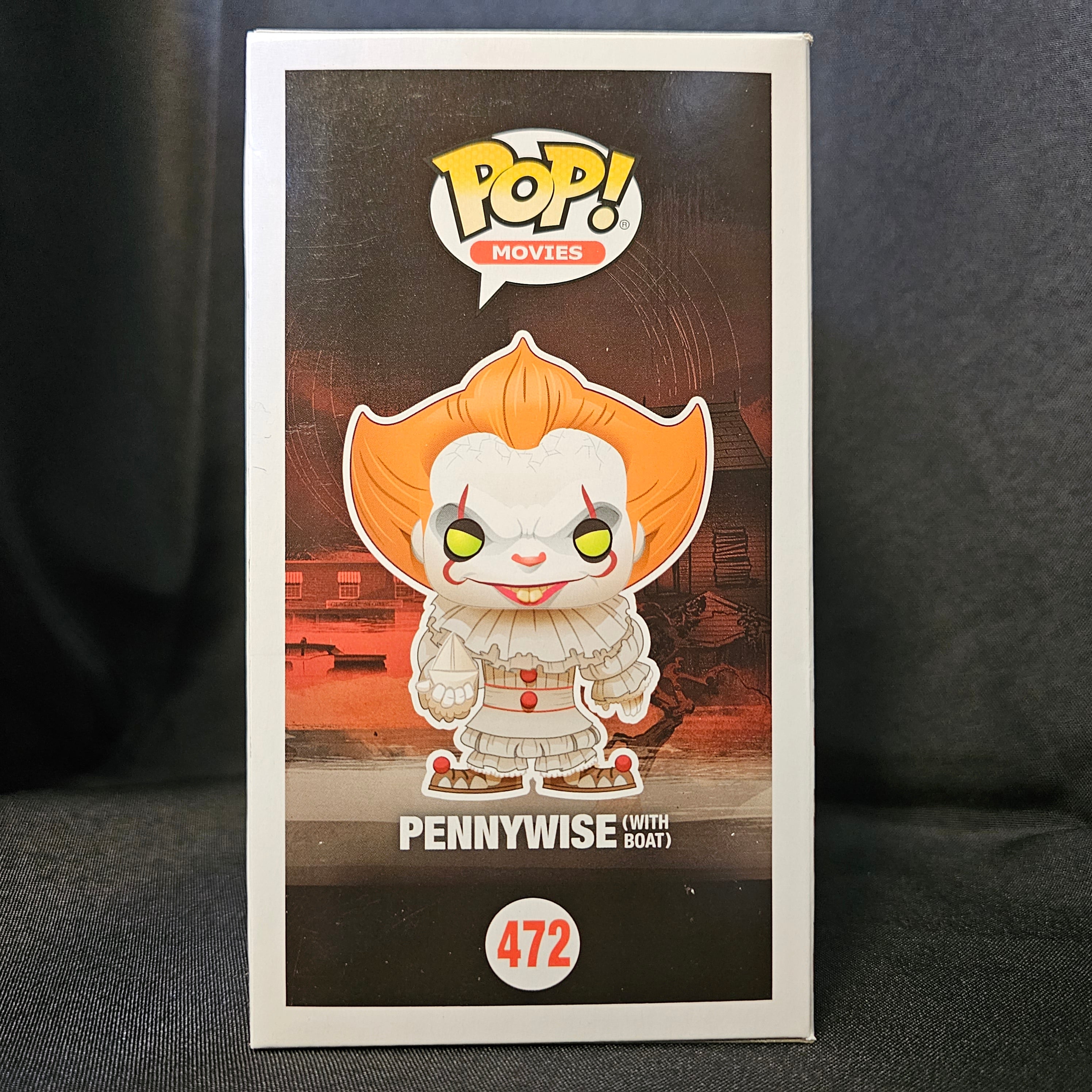 It Pop! Vinyl Figure Pennywise with Boat [Sepia Chase] [472] - Fugitive Toys