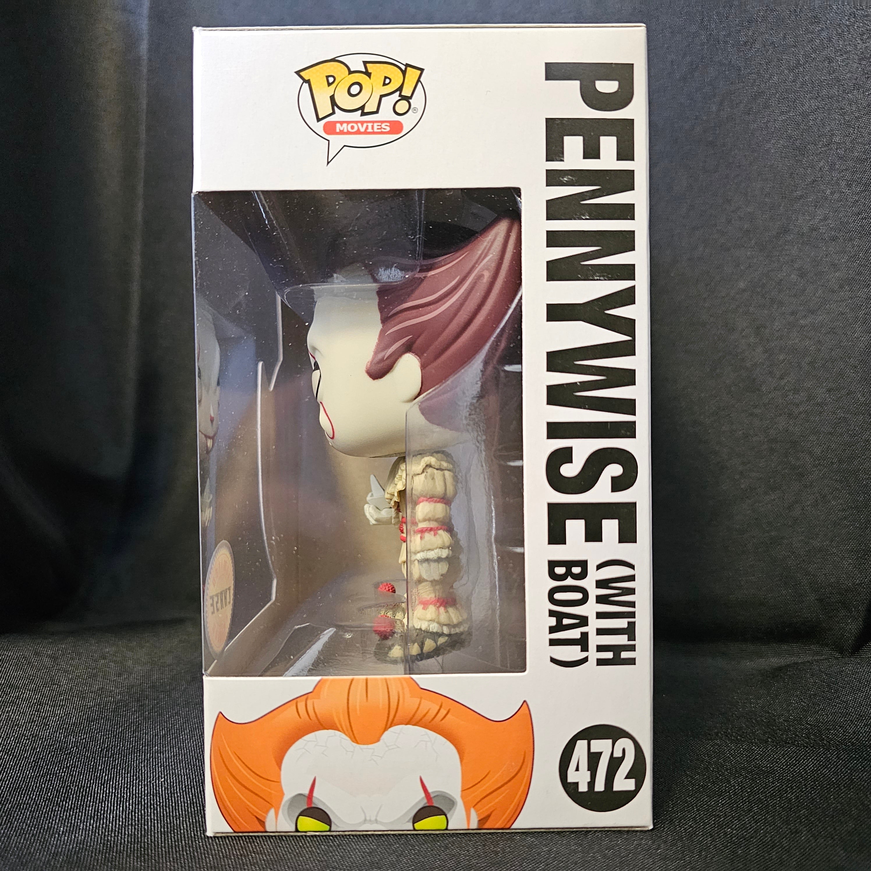 It Pop! Vinyl Figure Pennywise with Boat [Sepia Chase] [472] - Fugitive Toys