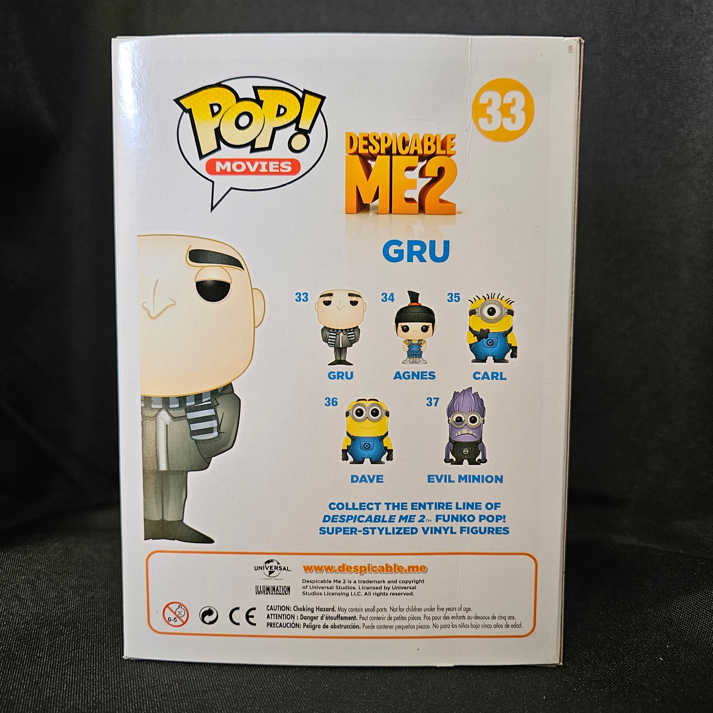 Despicable Me 2 Pop! Vinyl Figure Gru [33] - Fugitive Toys