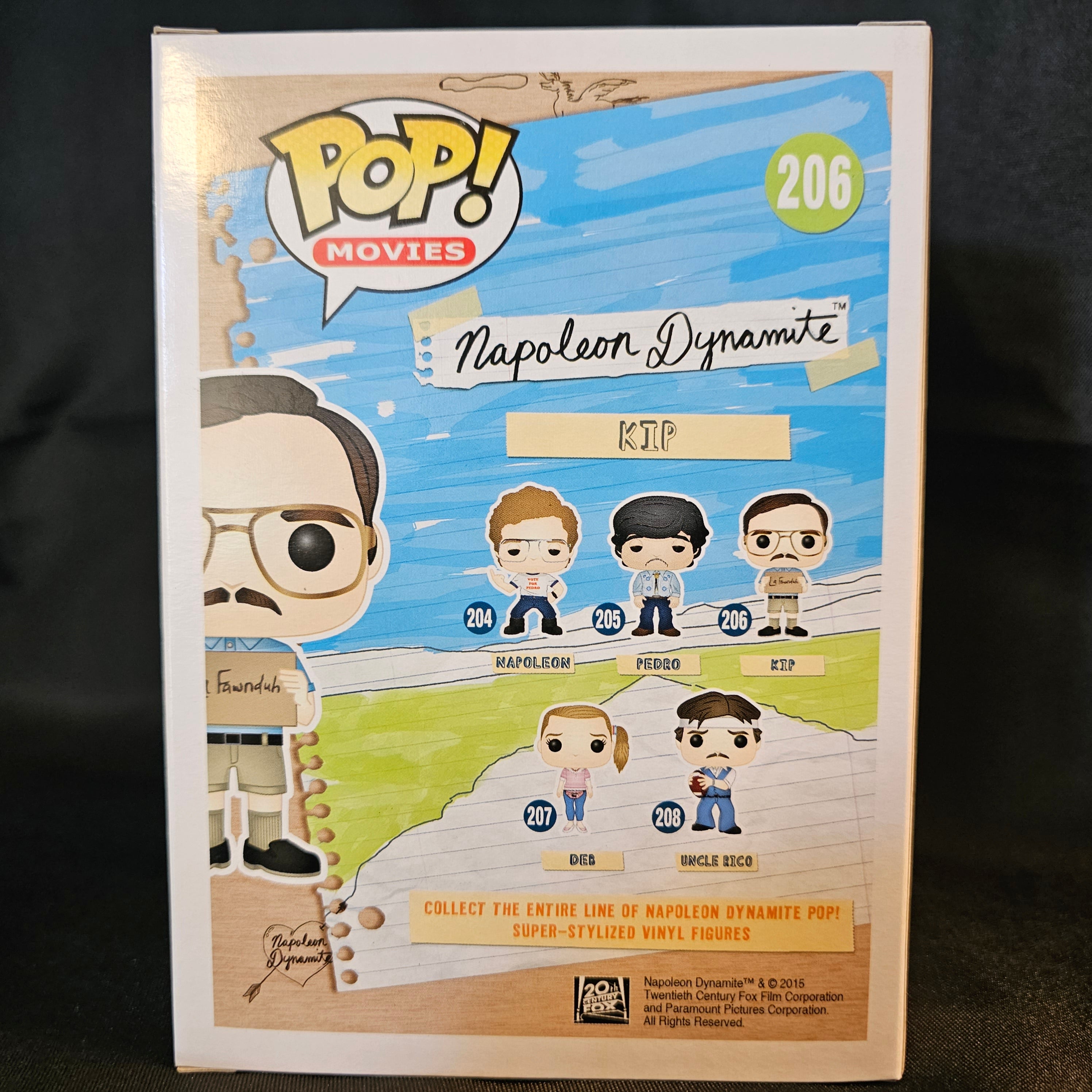 Napoleon Dynamite Pop! Vinyl Figure Kip [206] - Fugitive Toys