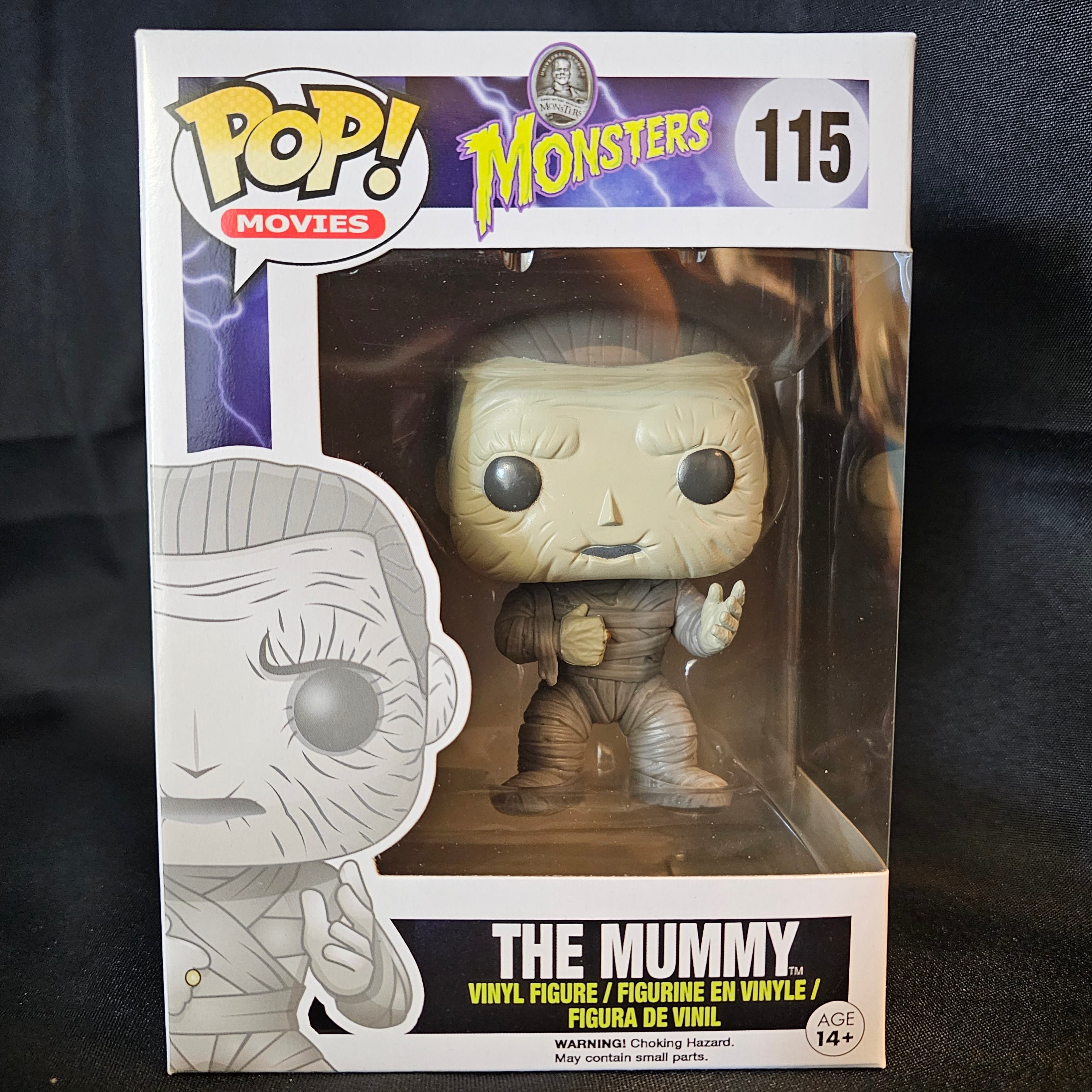 Universal Monsters Pop! Vinyl Figure The Mummy [115] - Fugitive Toys