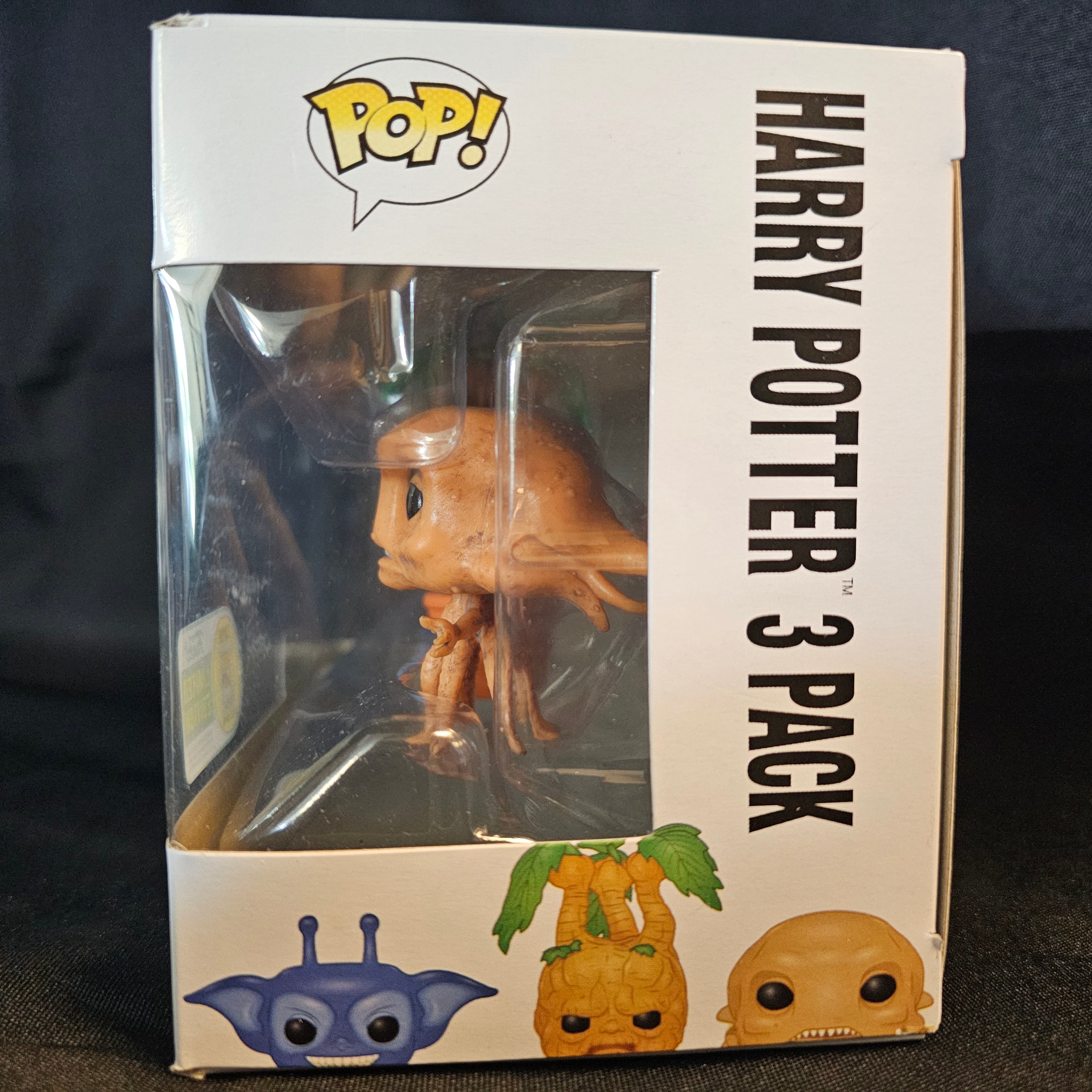 Harry Potter Pop! Minis 3 PK - Cornish Pixie, Mandrake & Grindylow [SDCC 2016 Exclusive] - Fugitive Toys