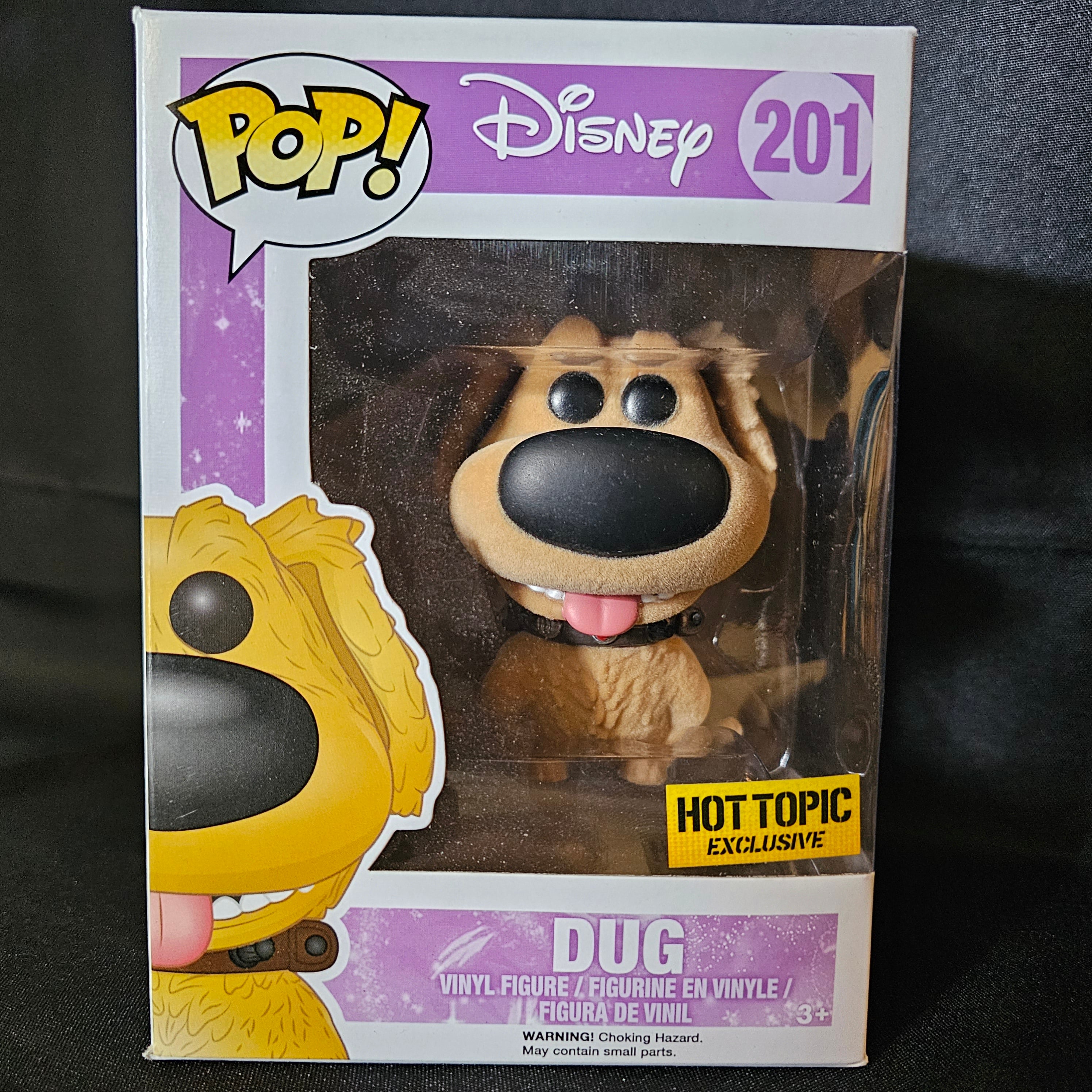 Disney Up Pop! Vinyl Figure Dug (Flocked) [201] - Fugitive Toys