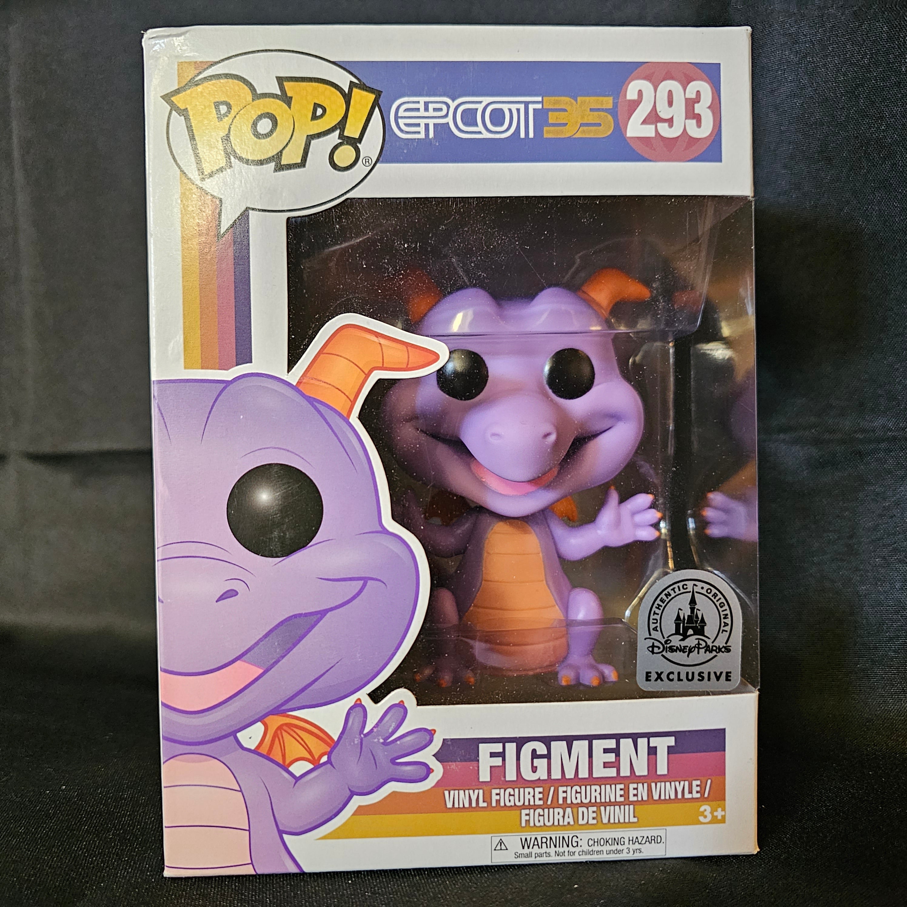 Disney Parks Pop! Vinyl Figure Figment [293] - Fugitive Toys