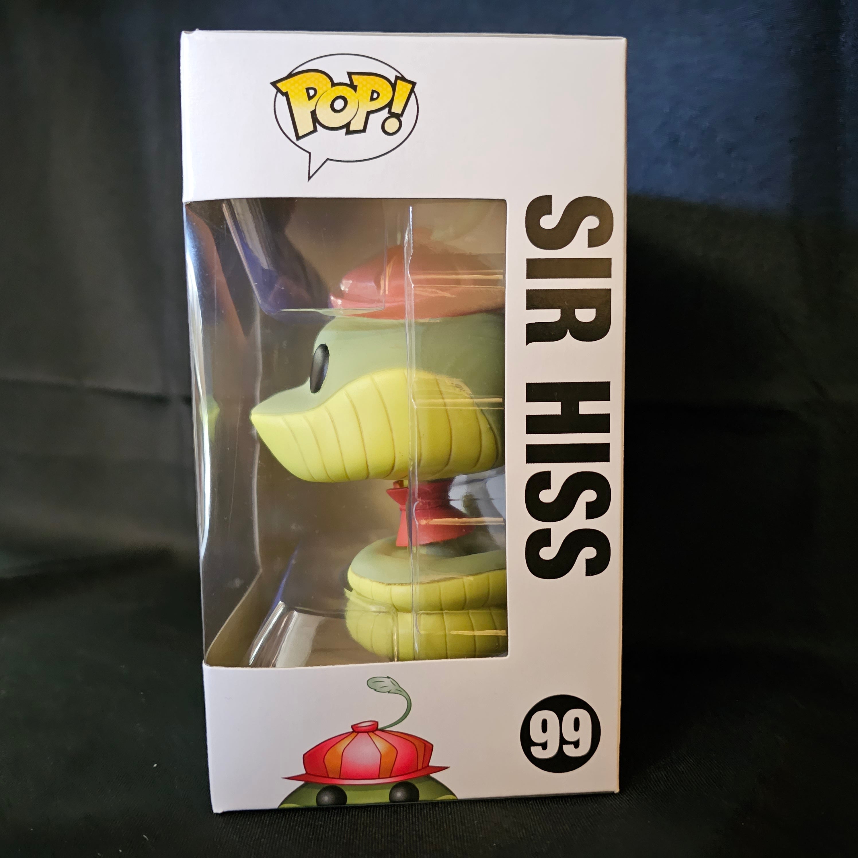 Disney Series 6 Pop! Vinyl Figure Sir Hiss [Robin Hood] [99] - Fugitive Toys