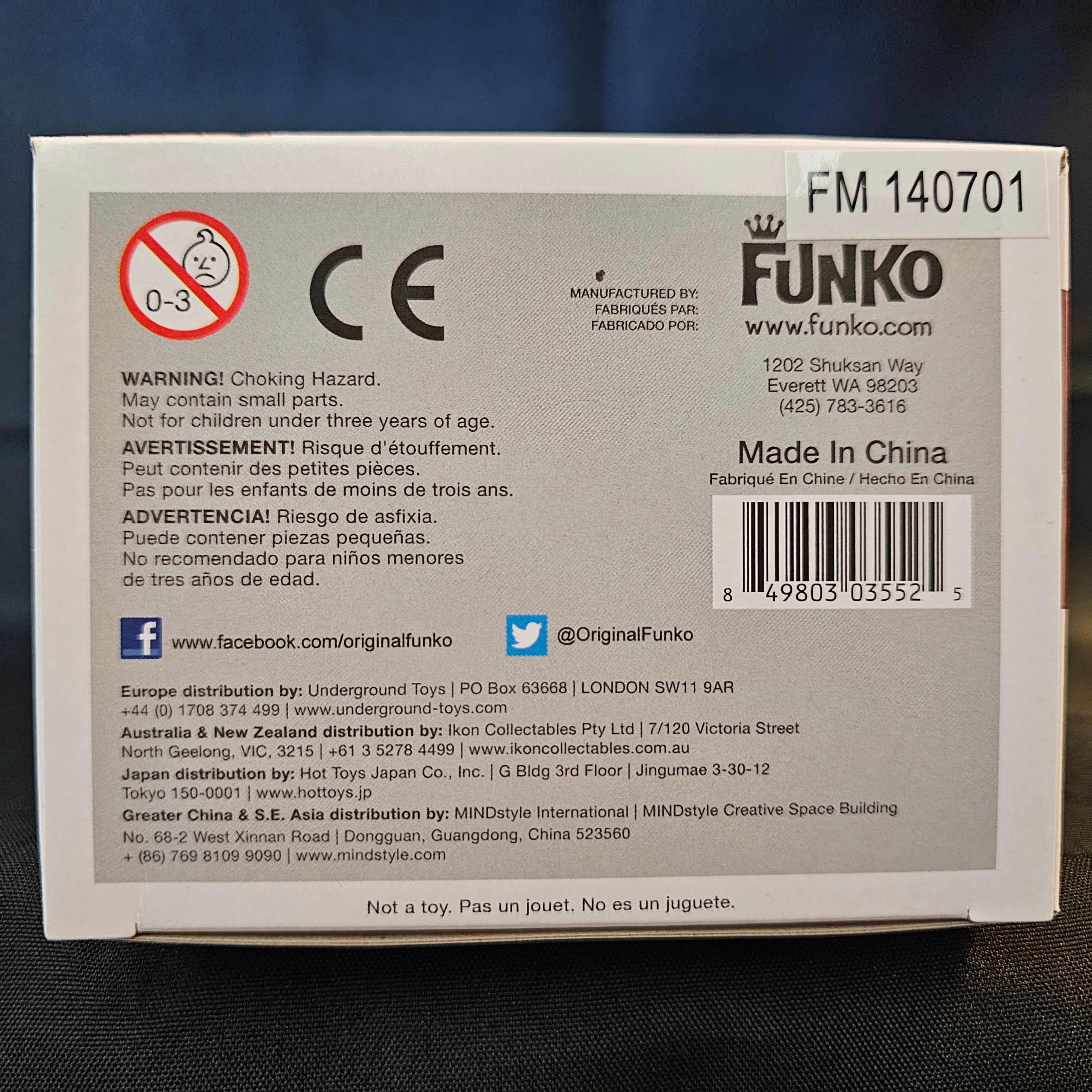 Disney Series 6 Pop! Vinyl Figure Smarty Weasel [Who Framed Roger Rabbit] [106] - Fugitive Toys