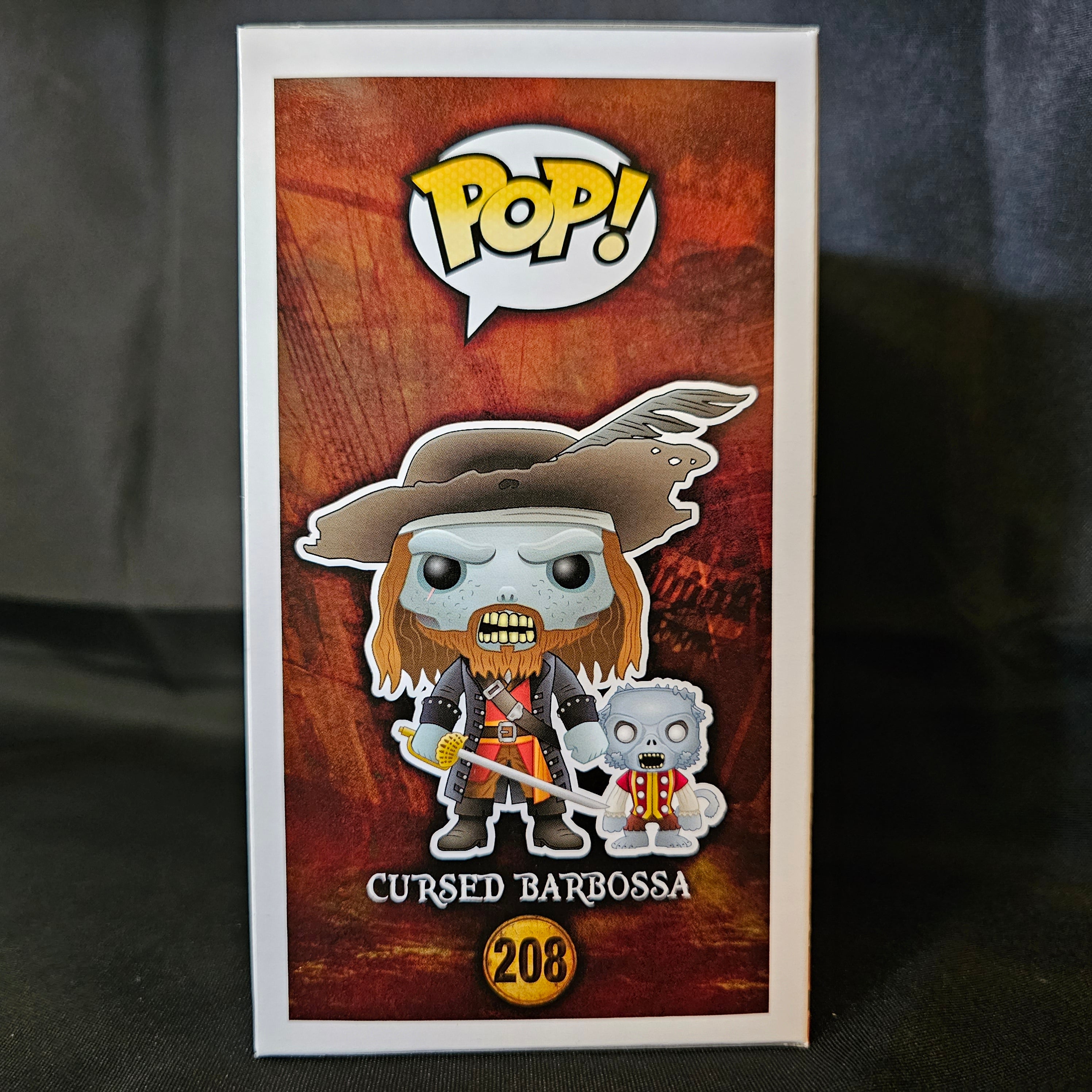 Disney Pop! Vinyl Figure Cursed Barbossa [Pirates of the Caribbean] (2016 Summer Convention) [208] - Fugitive Toys