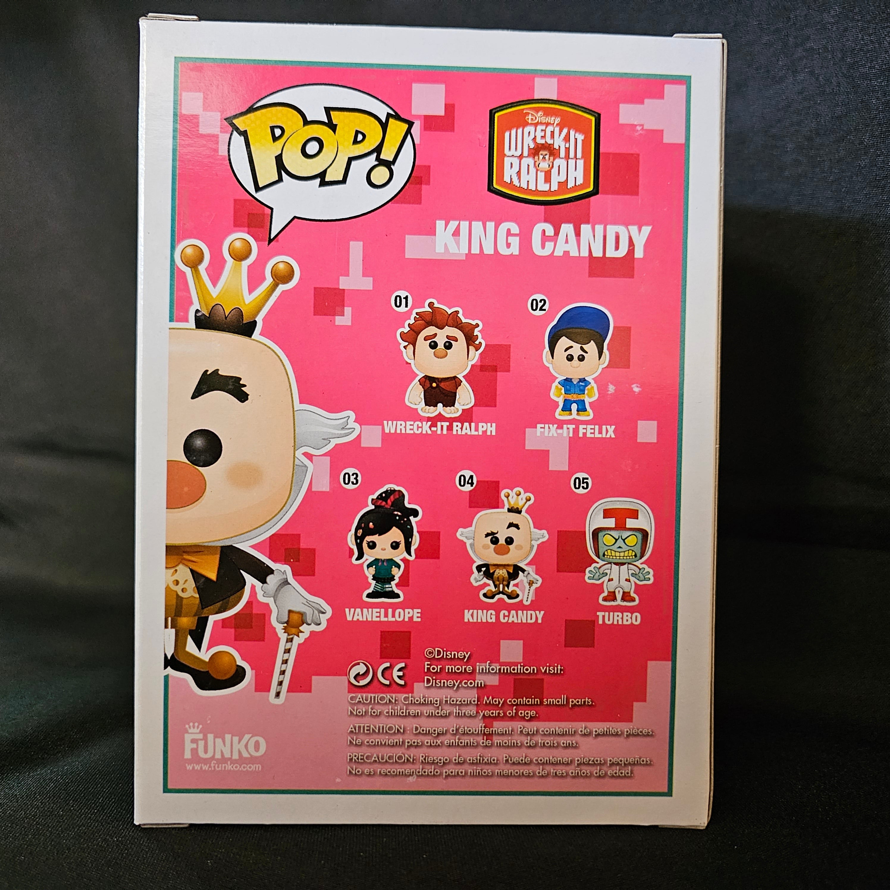 Disney Wreck-It Ralph Pop! Vinyl Figure King Candy [04] - Fugitive Toys