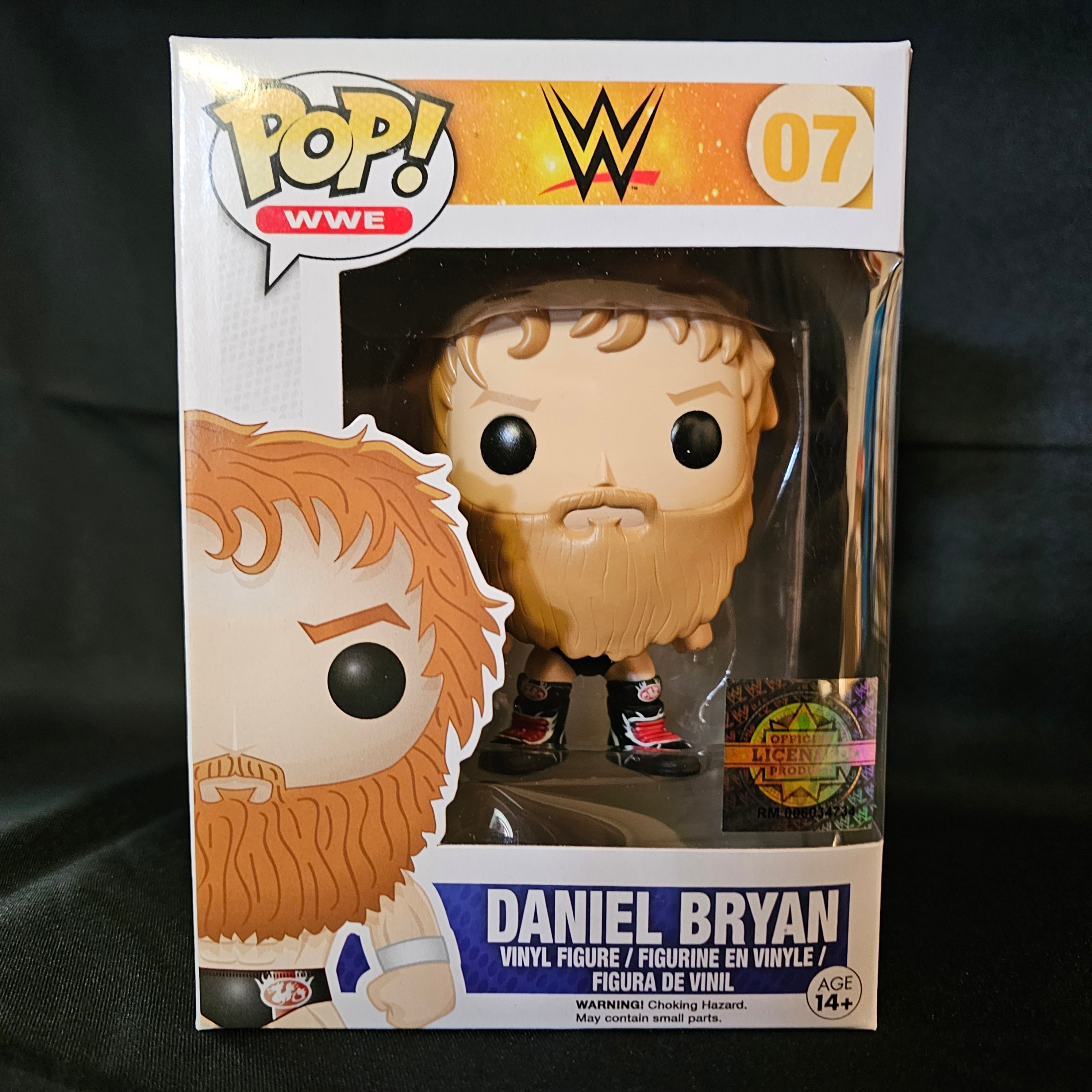 WWE Pop! Vinyl Figure Daniel Bryan [07] - Fugitive Toys