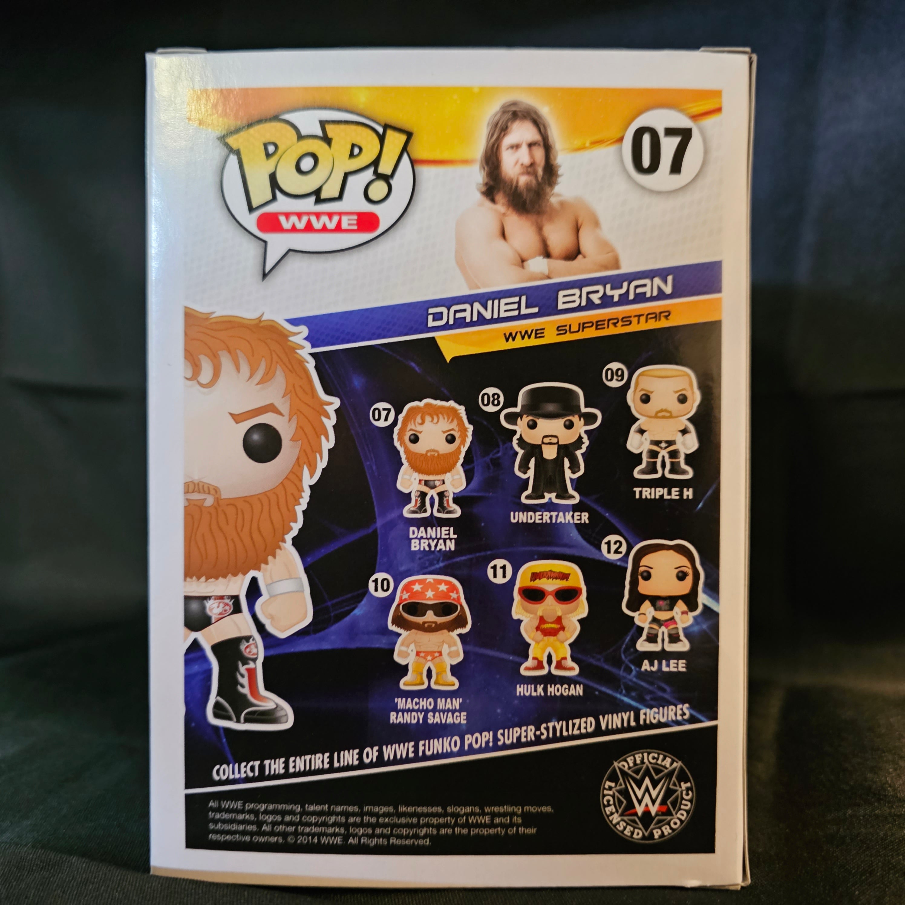 WWE Pop! Vinyl Figure Daniel Bryan [07] - Fugitive Toys