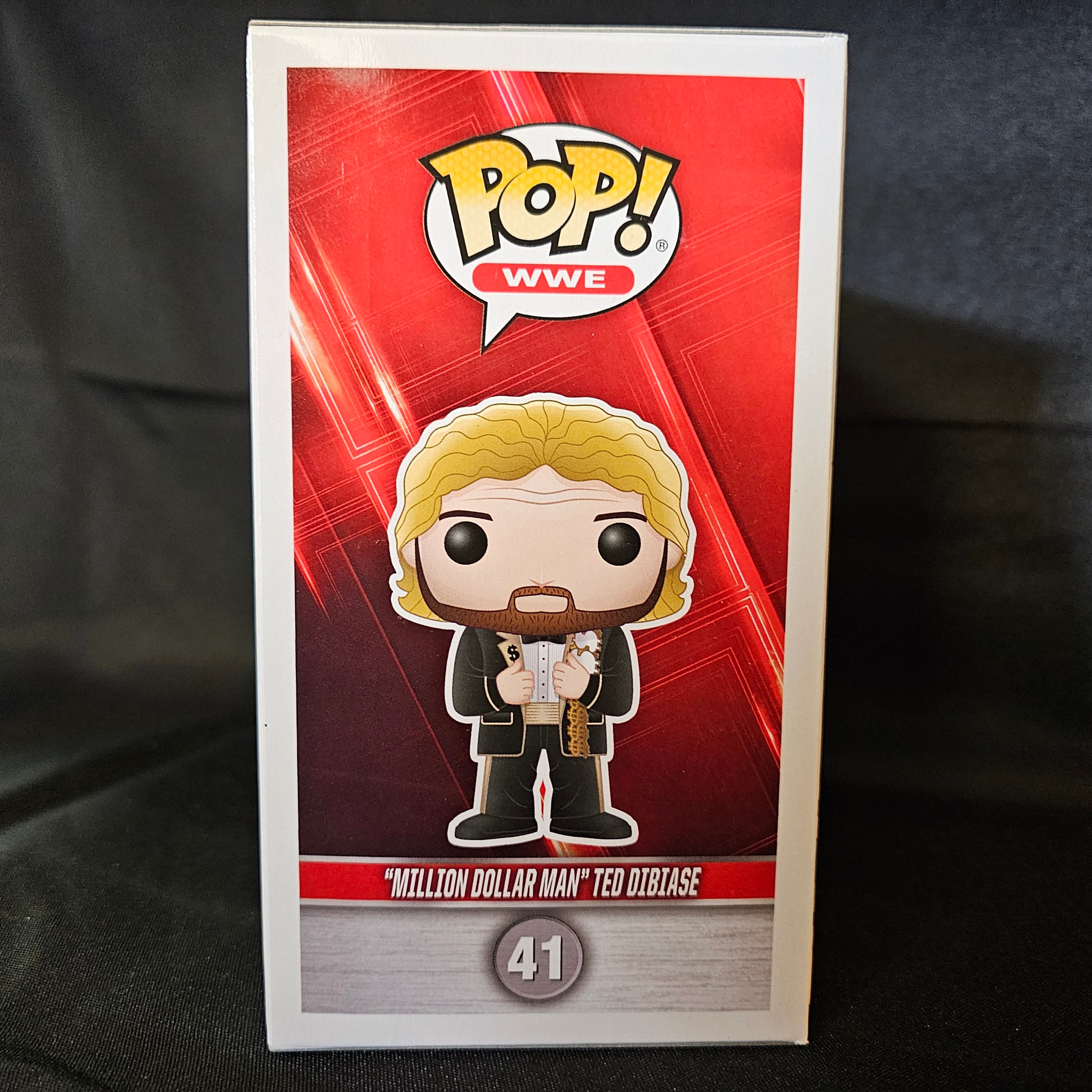 WWE Pop! Vinyl Figure Million Dollar Man Ted Dibiase [White Tux] [Chase] [41] - Fugitive Toys