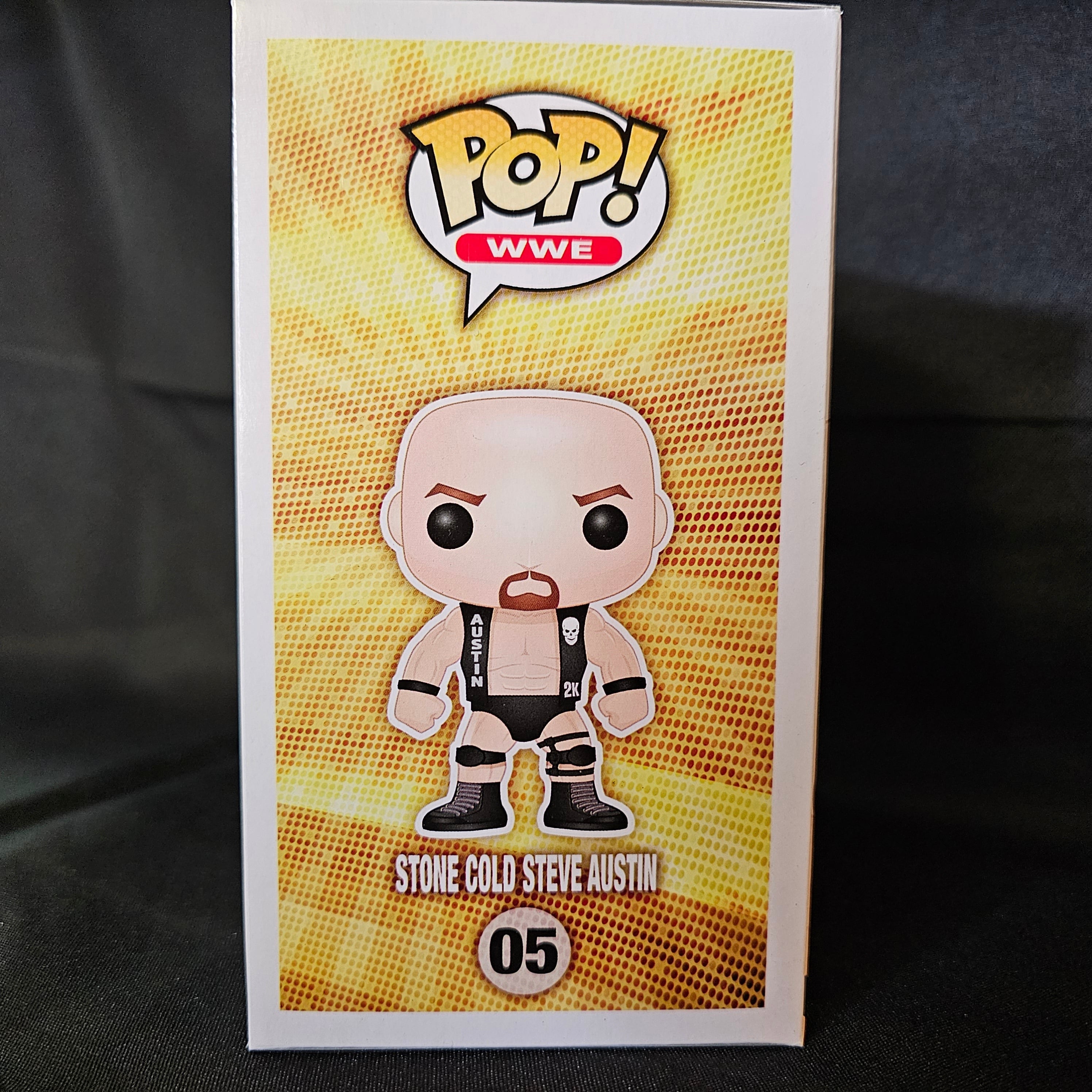 WWE Pop! Vinyl Figure Stone Cold Steve Austin [2K 3:16 Vest] [EB Exclusive] [05] - Fugitive Toys