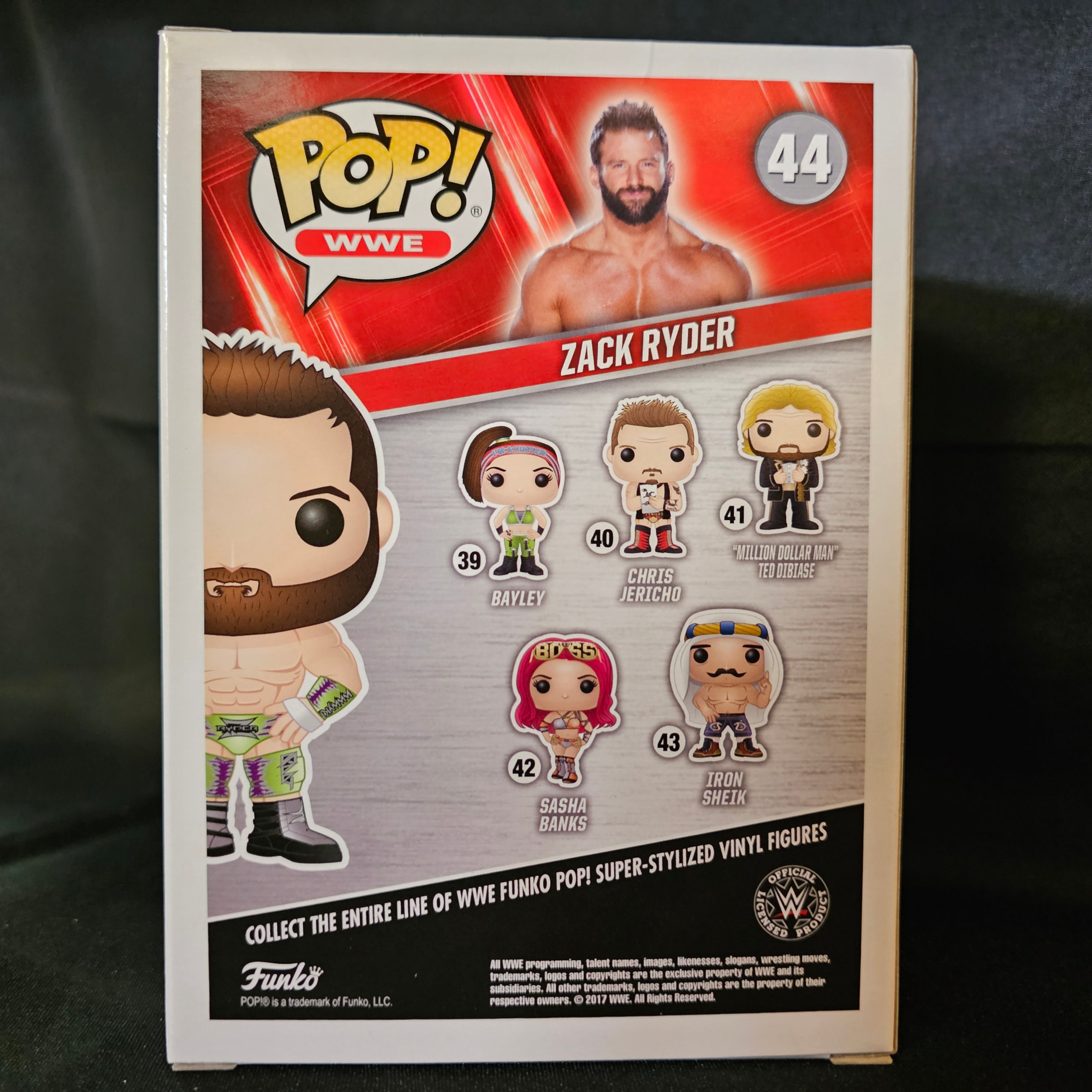 WWE Pop! Vinyl Figure Zack Ryder [Green Outfit] [Funko HQ] [44] - Fugitive Toys