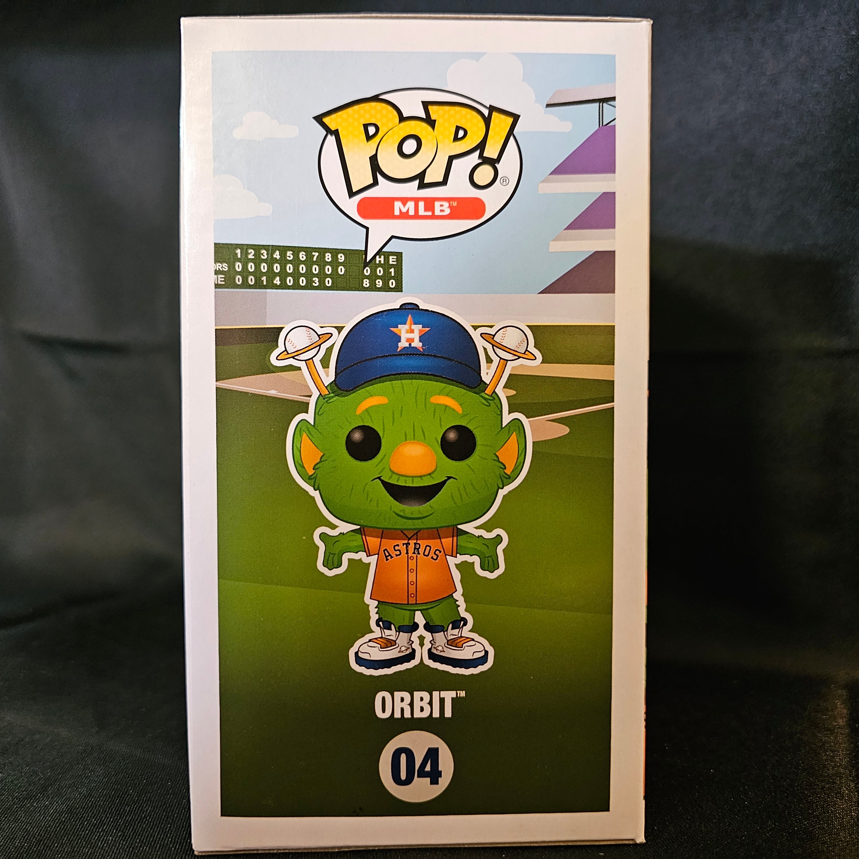 MLB Mascots Pop! Vinyl Figure Orbit (Orange) [Houston Astros] [04] - Fugitive Toys