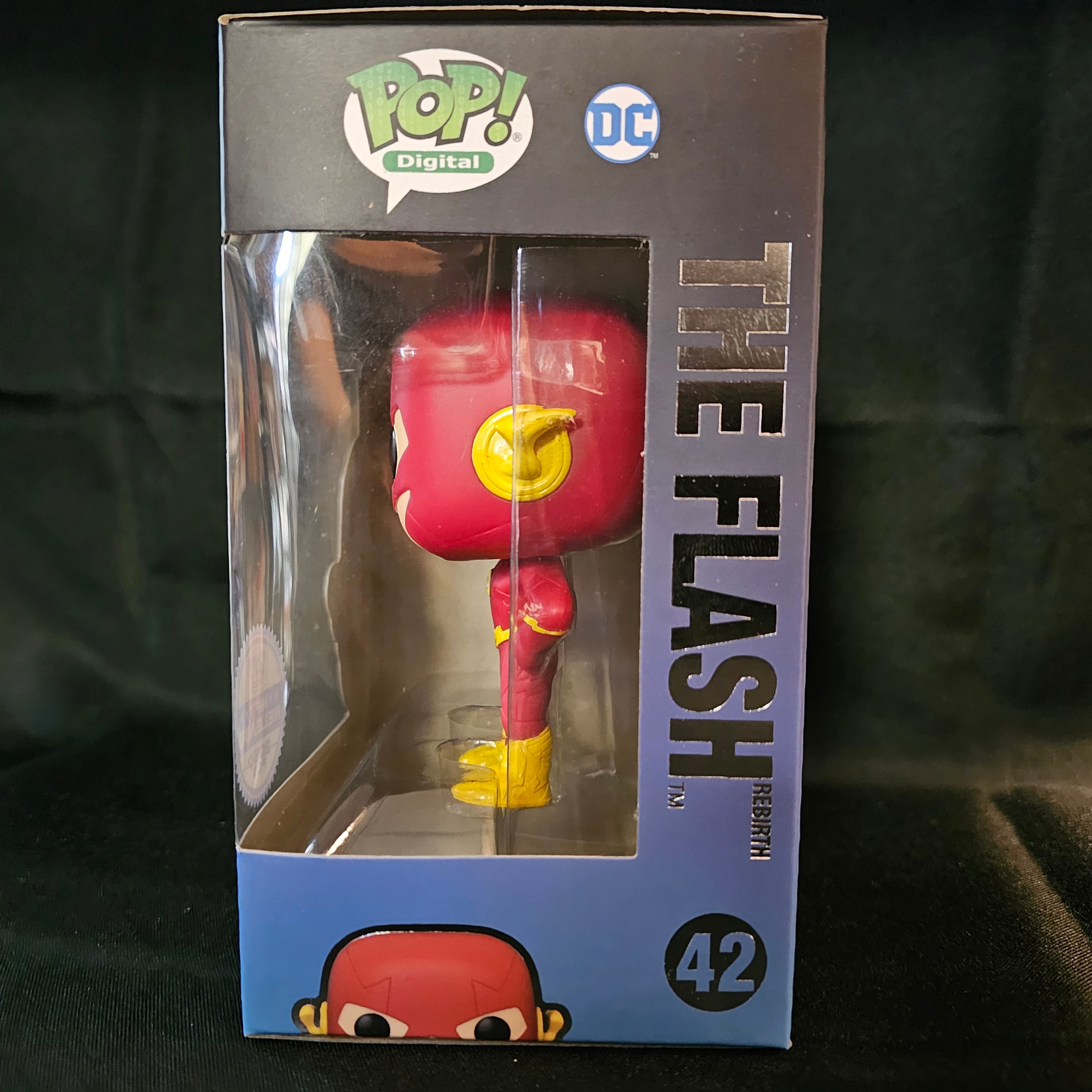 Digital Pop! Vinyl Figure The Flash Rebirth [DC Universe] [42] - Fugitive Toys