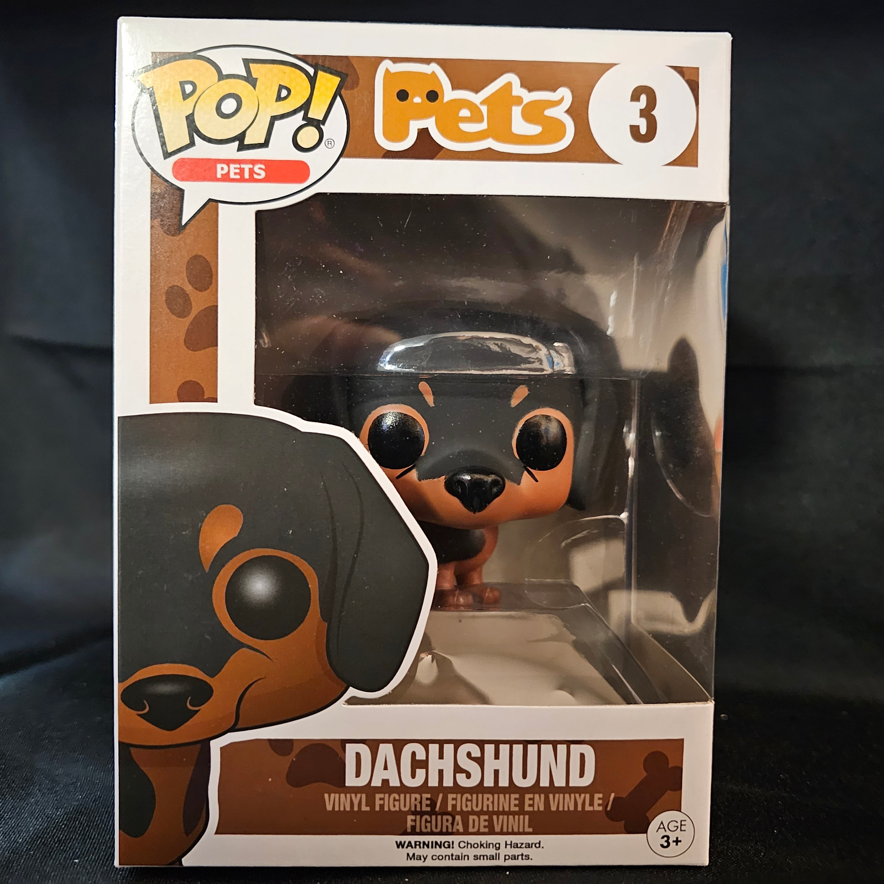 Pets Pop! Vinyl Figure Dachshund [3] - Fugitive Toys