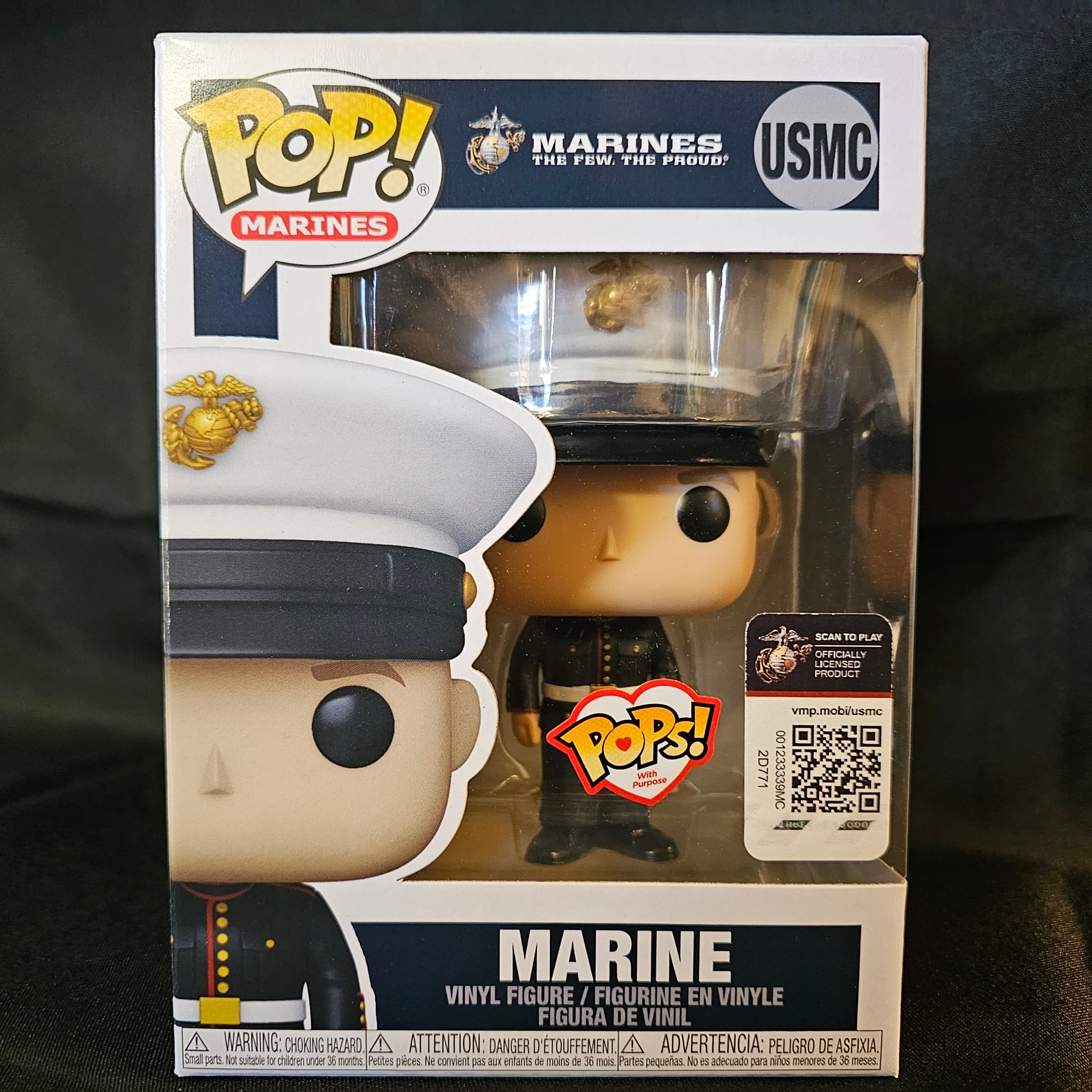 Military Pop! Vinyl Figure Marine Male (Caucasian) - Fugitive Toys