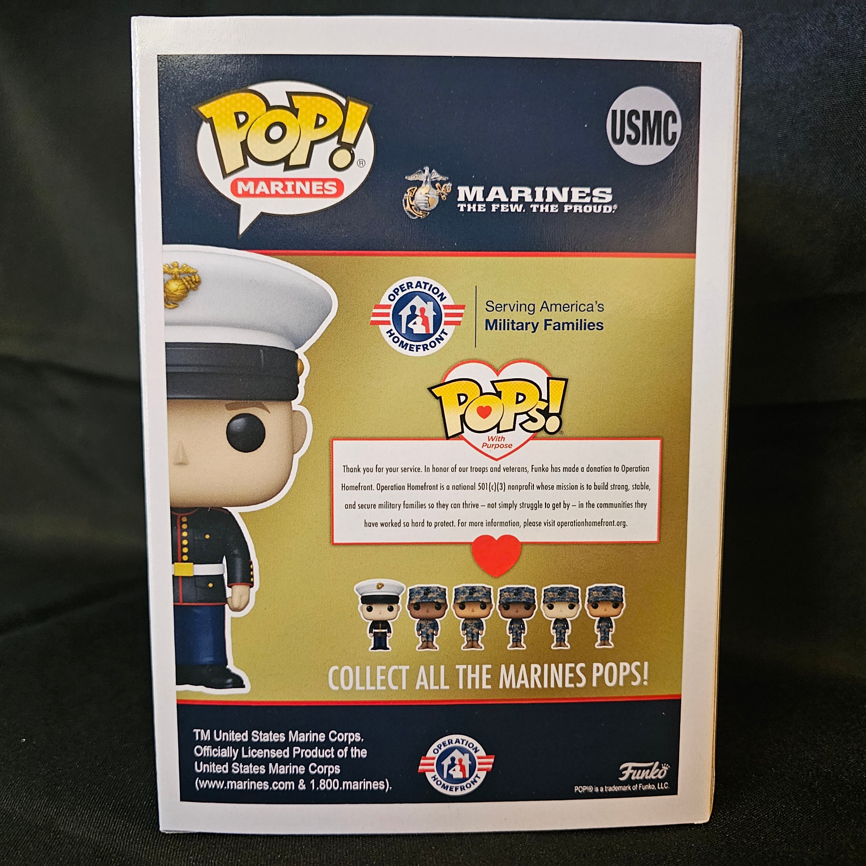 Military Pop! Vinyl Figure Marine Male (Caucasian) - Fugitive Toys