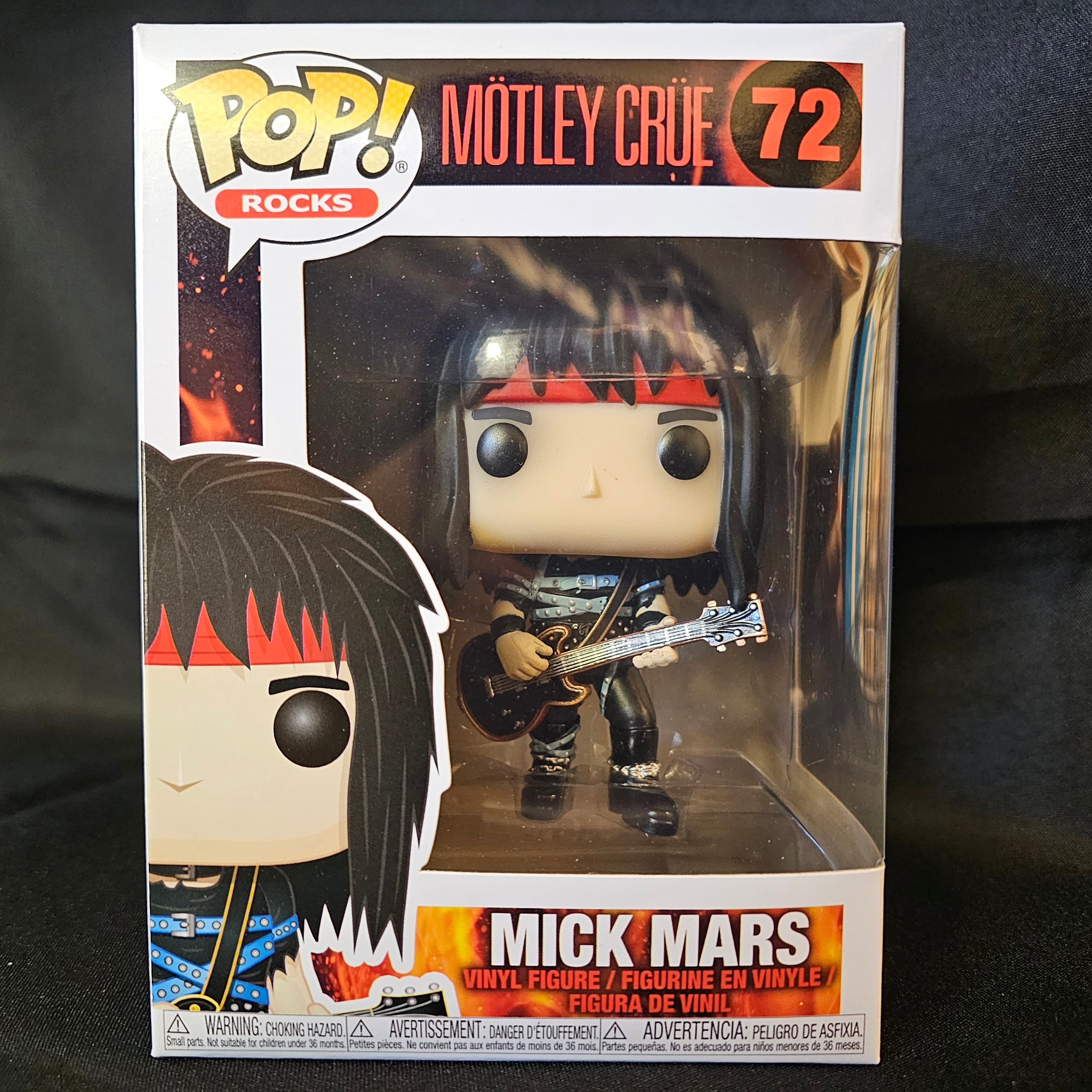 Rocks Pop! Vinyl Figure Mick Mars [Motley Crue] [72] - Fugitive Toys