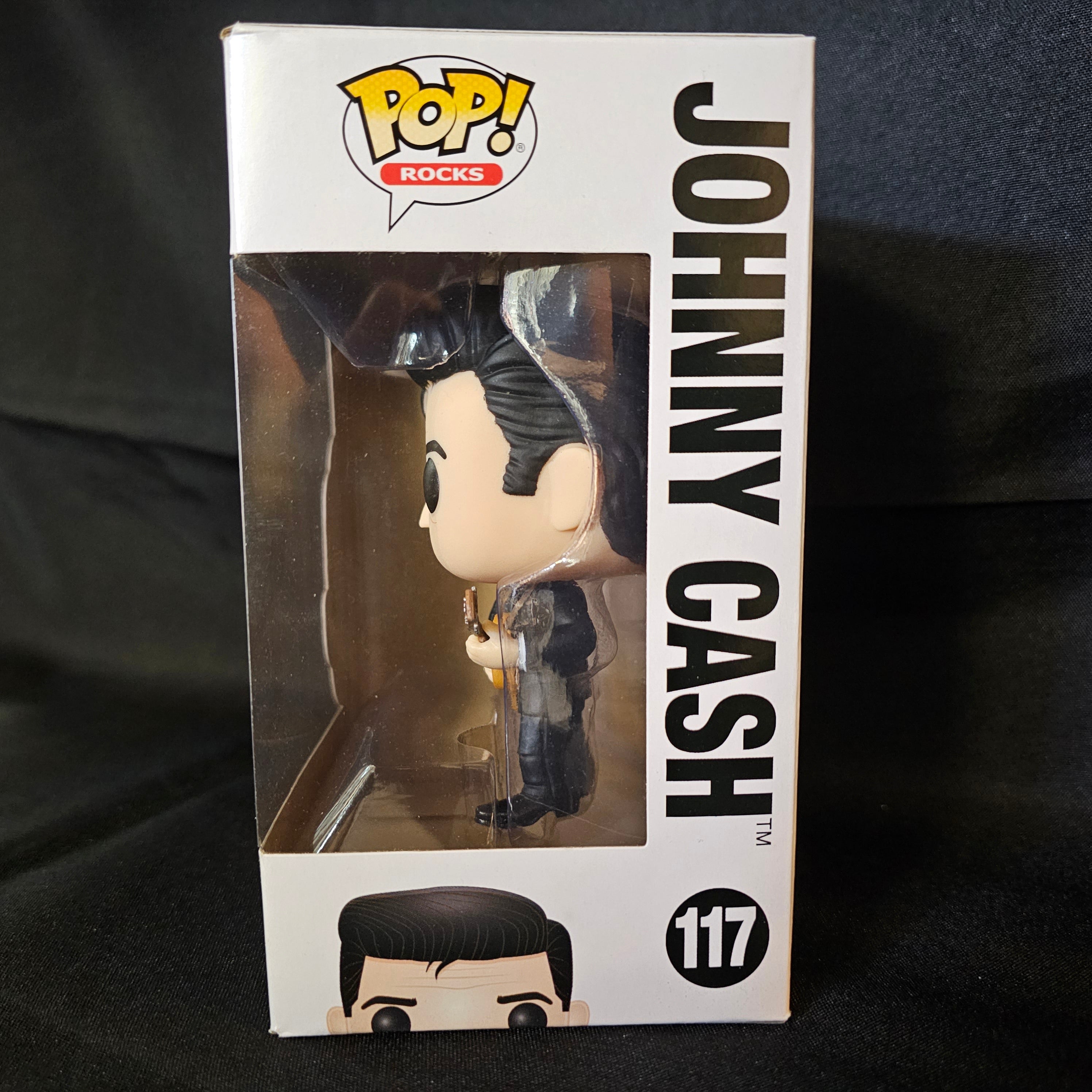 Rocks Pop! Vinyl Figure Johnny Cash [117] - Fugitive Toys