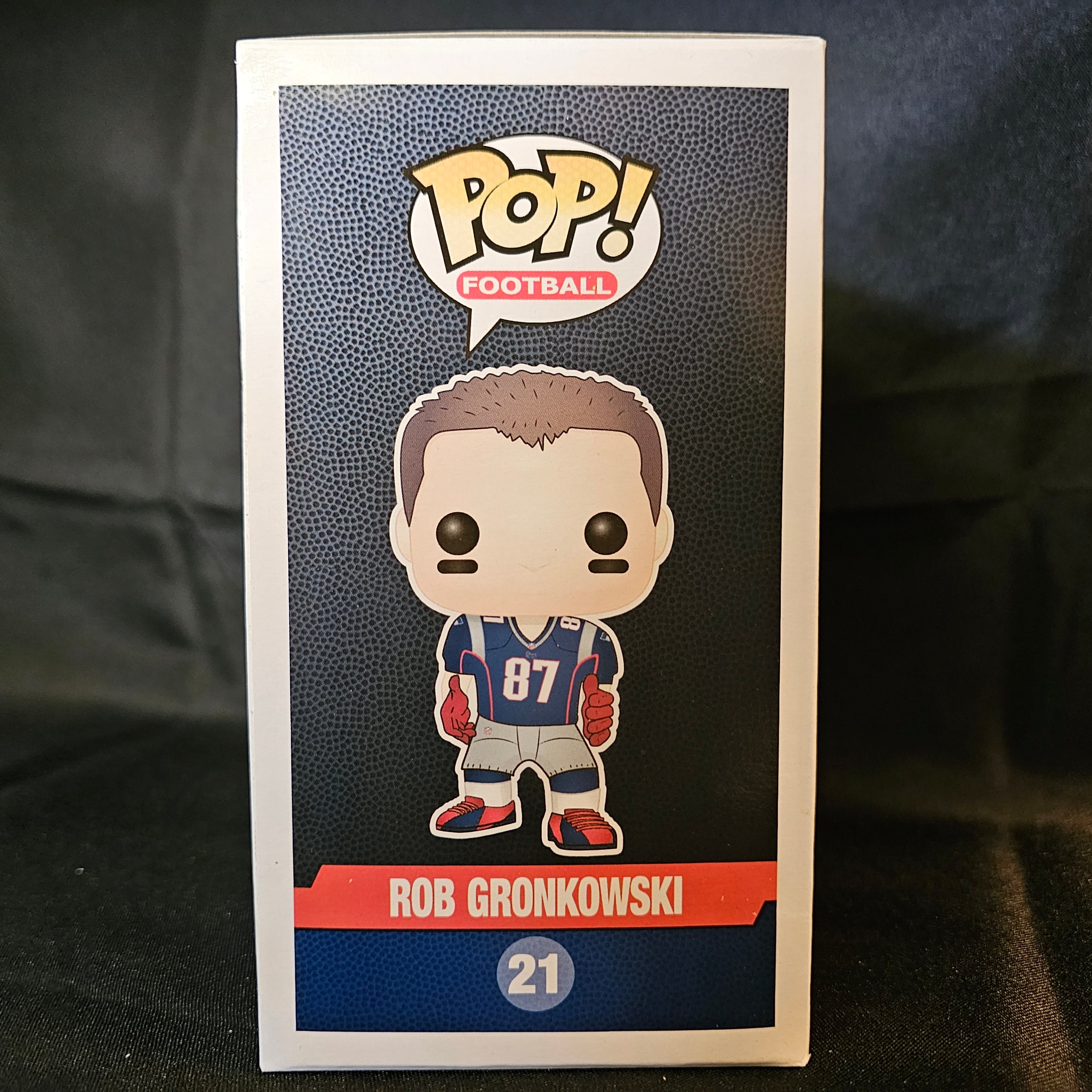 NFL Pop! Vinyl Figure Rob Gronkowski [New England Patriots] [21] - Fugitive Toys