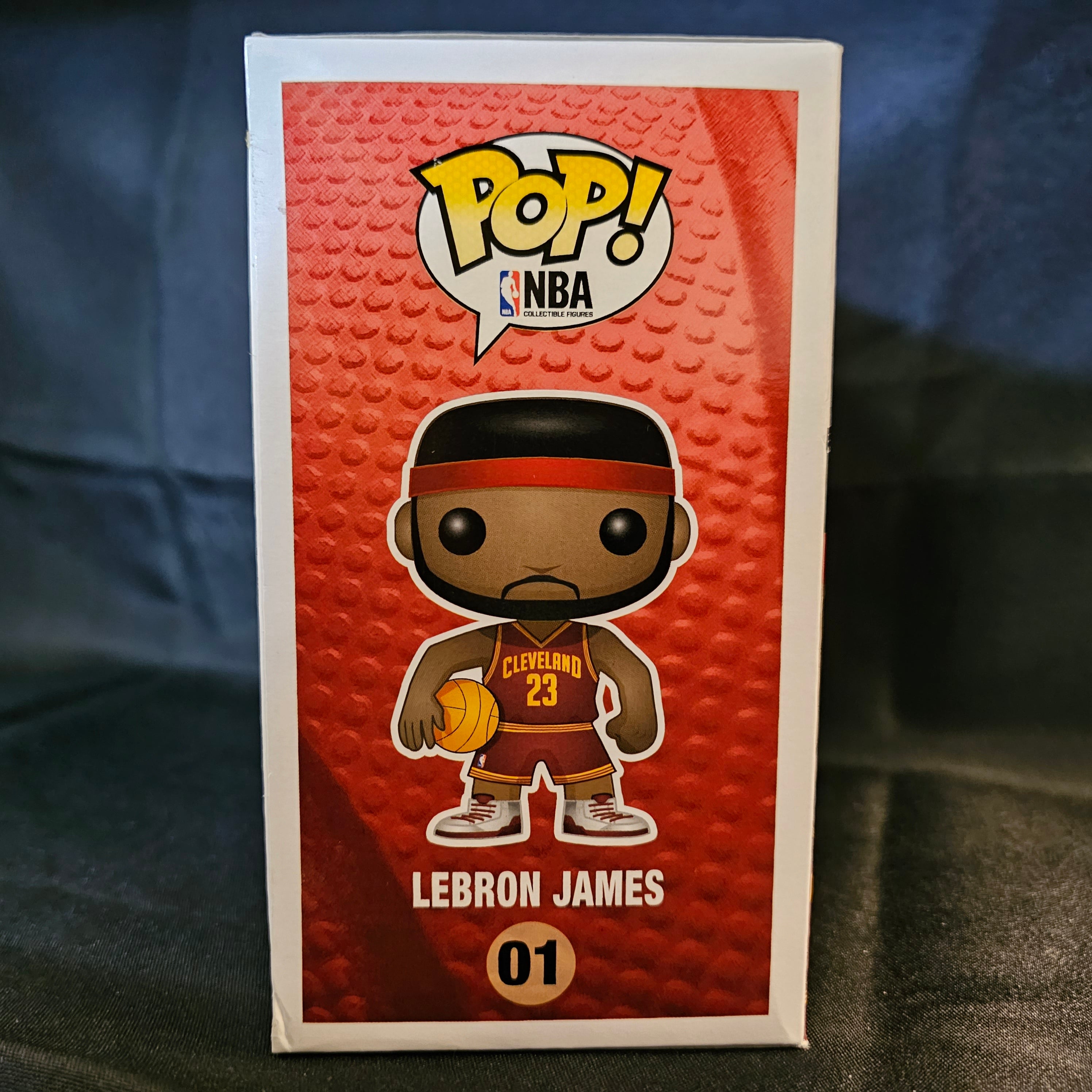 NBA Pop! Vinyl Figure LeBron James (Red) [Cleveland Cavaliers] [ERROR] [01] - Fugitive Toys