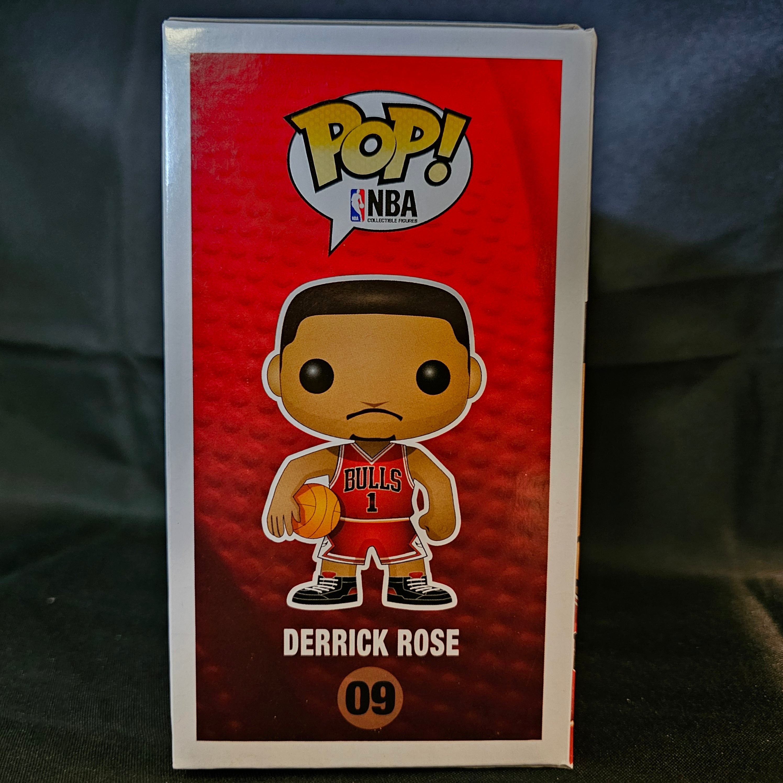 NBA Series 1 Pop! Vinyl Figure Derrick Rose [Chicago Bulls] [09] - Fugitive Toys