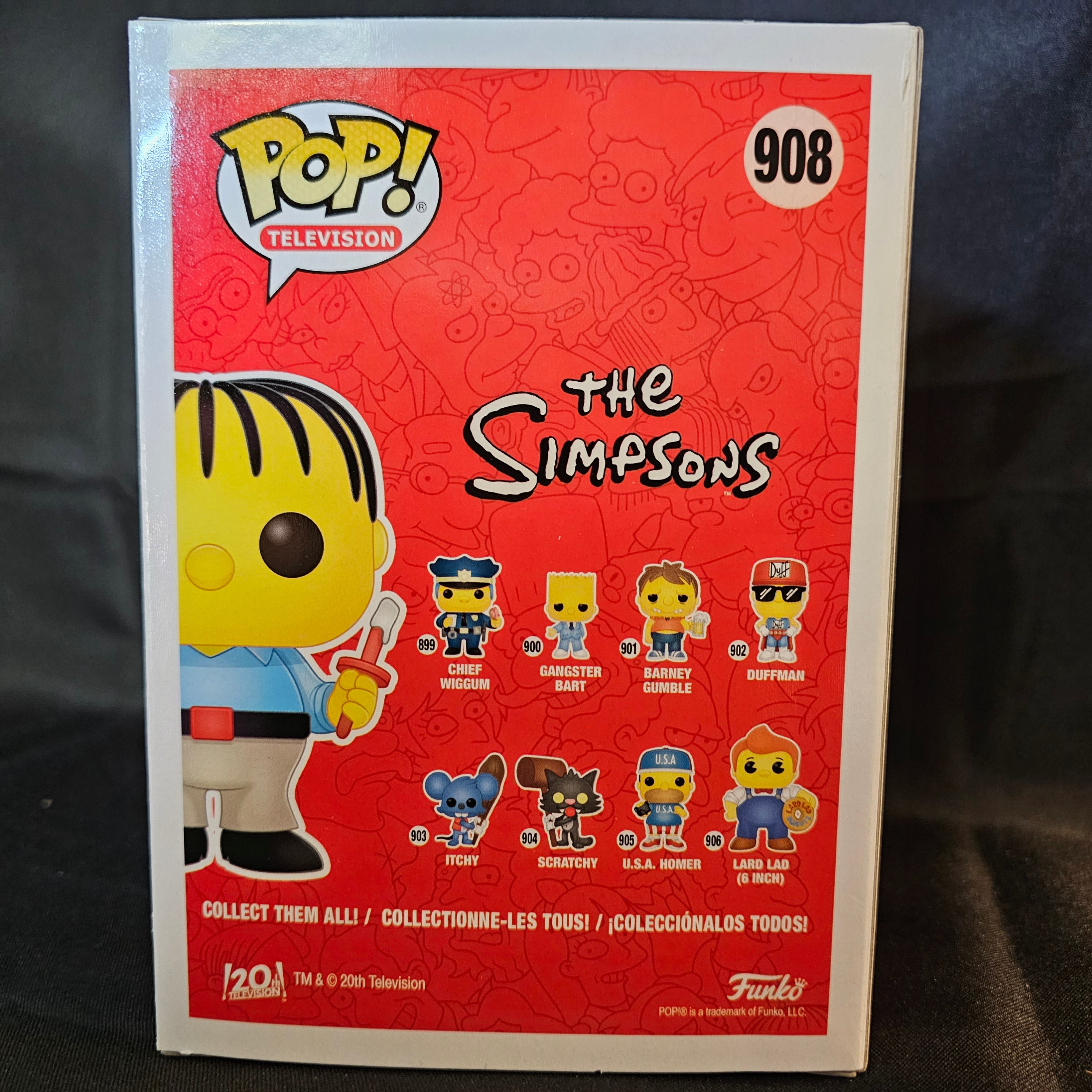 The Simpsons Pop! Vinyl Ralph Wiggum [Funko-Shop] [908] - Fugitive Toys