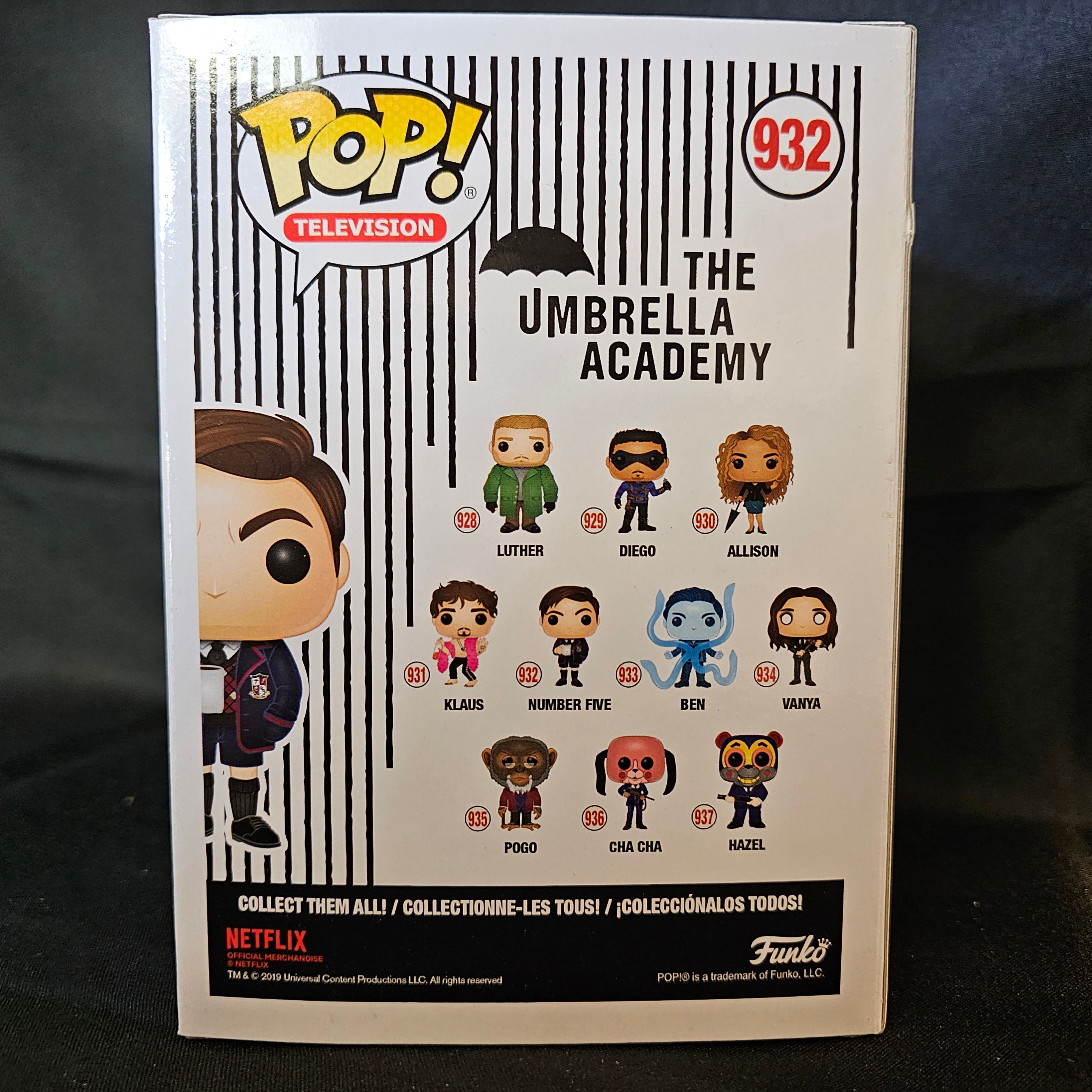 The Umbrella Academy Pop! Vinyl Figure Number Five (Mask) (Chase) [932] - Fugitive Toys