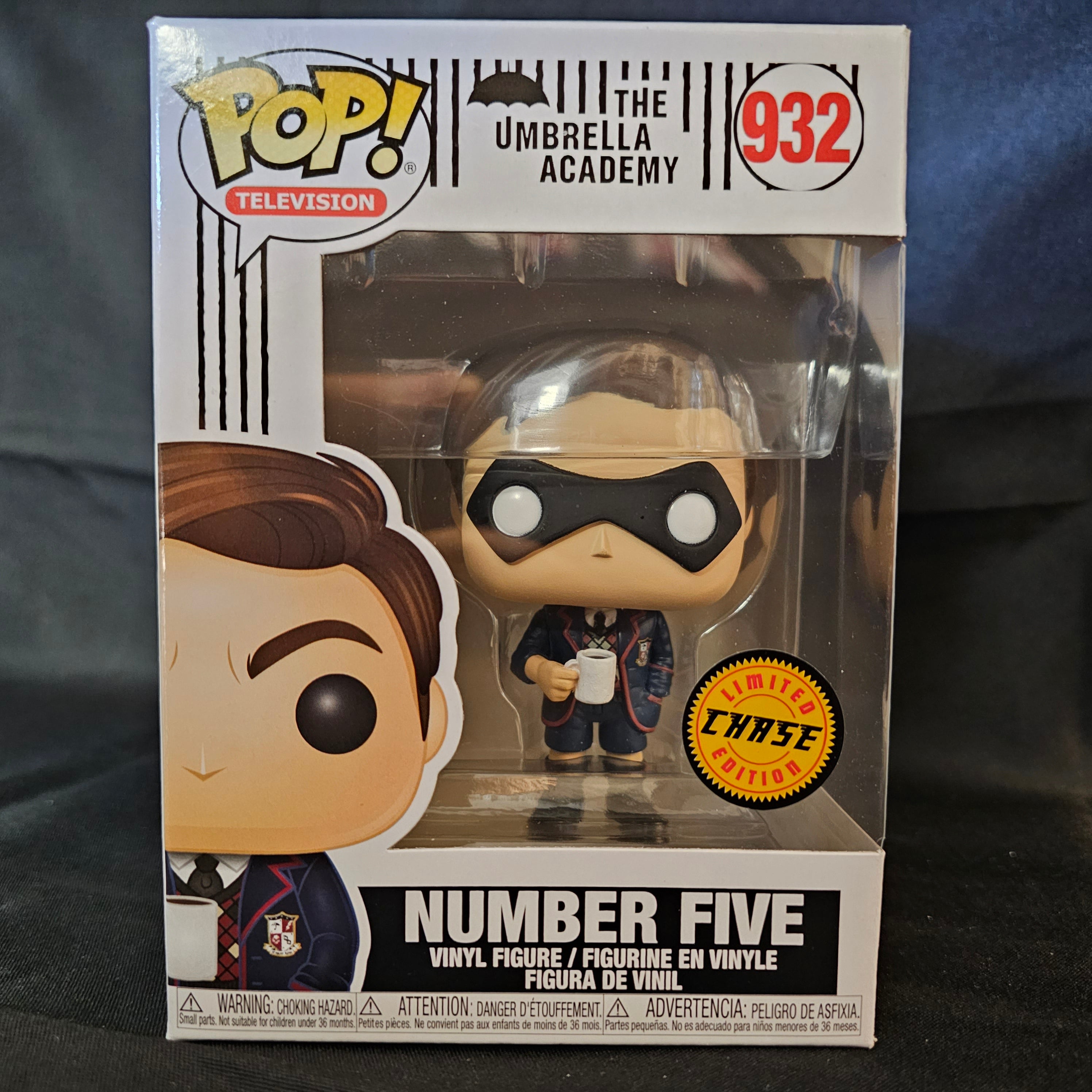 The Umbrella Academy Pop! Vinyl Figure Number Five (Mask) (Chase) [932] - Fugitive Toys